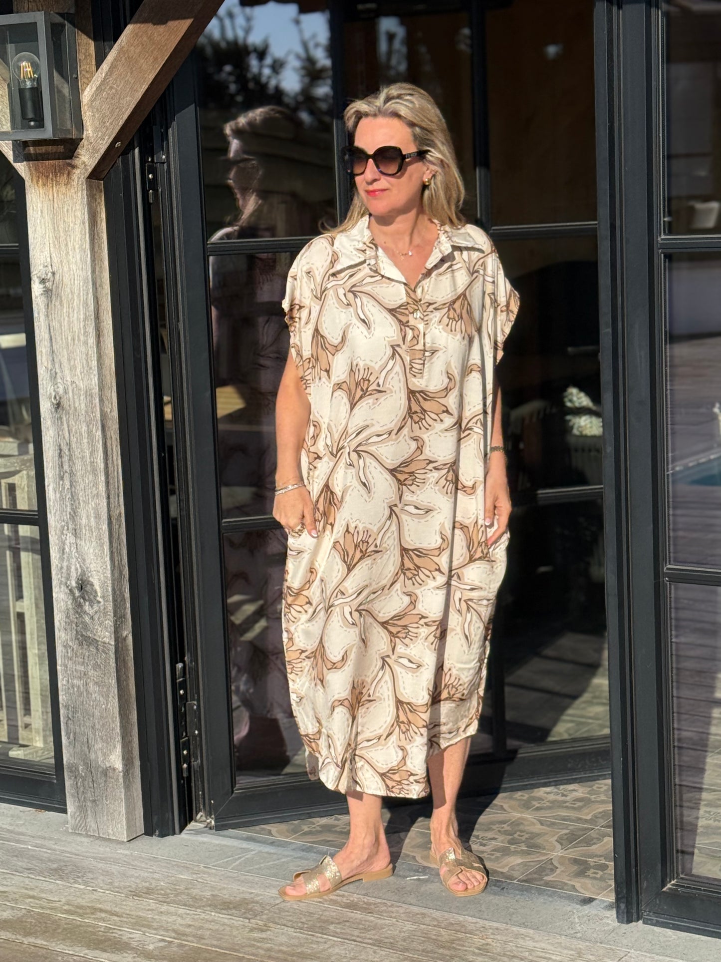 Kleed Alison beige