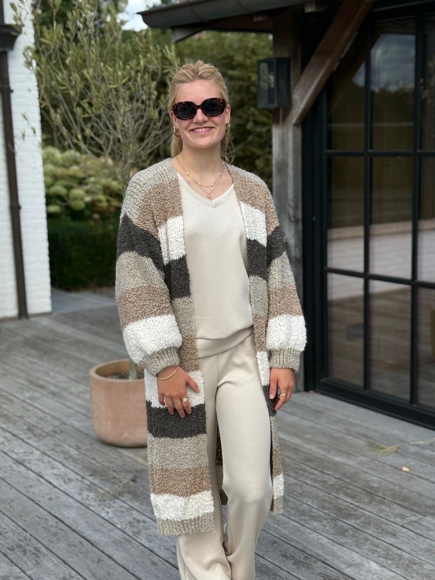 Gilet Bruzzi chocolade
