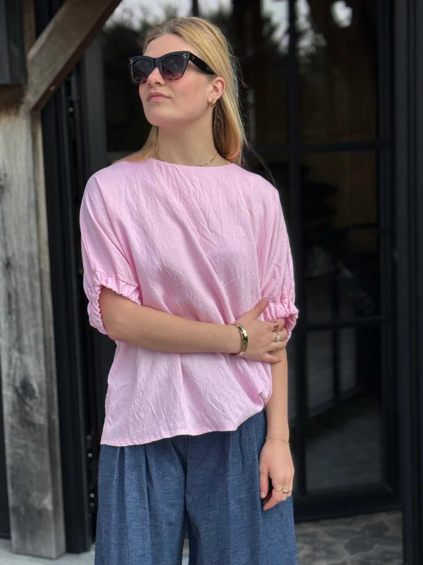 Blouse Antella roze