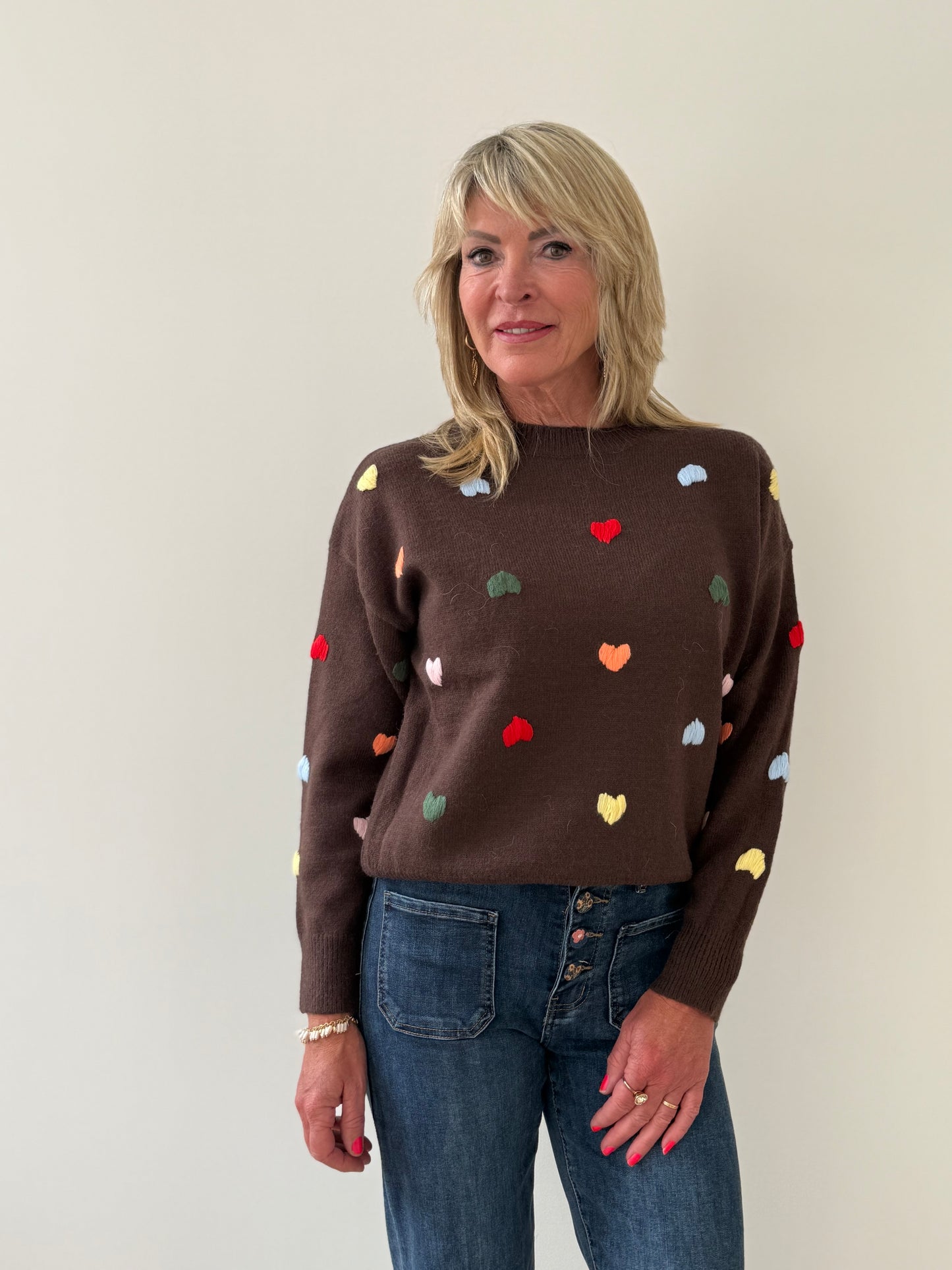 Pull Babette bruin
