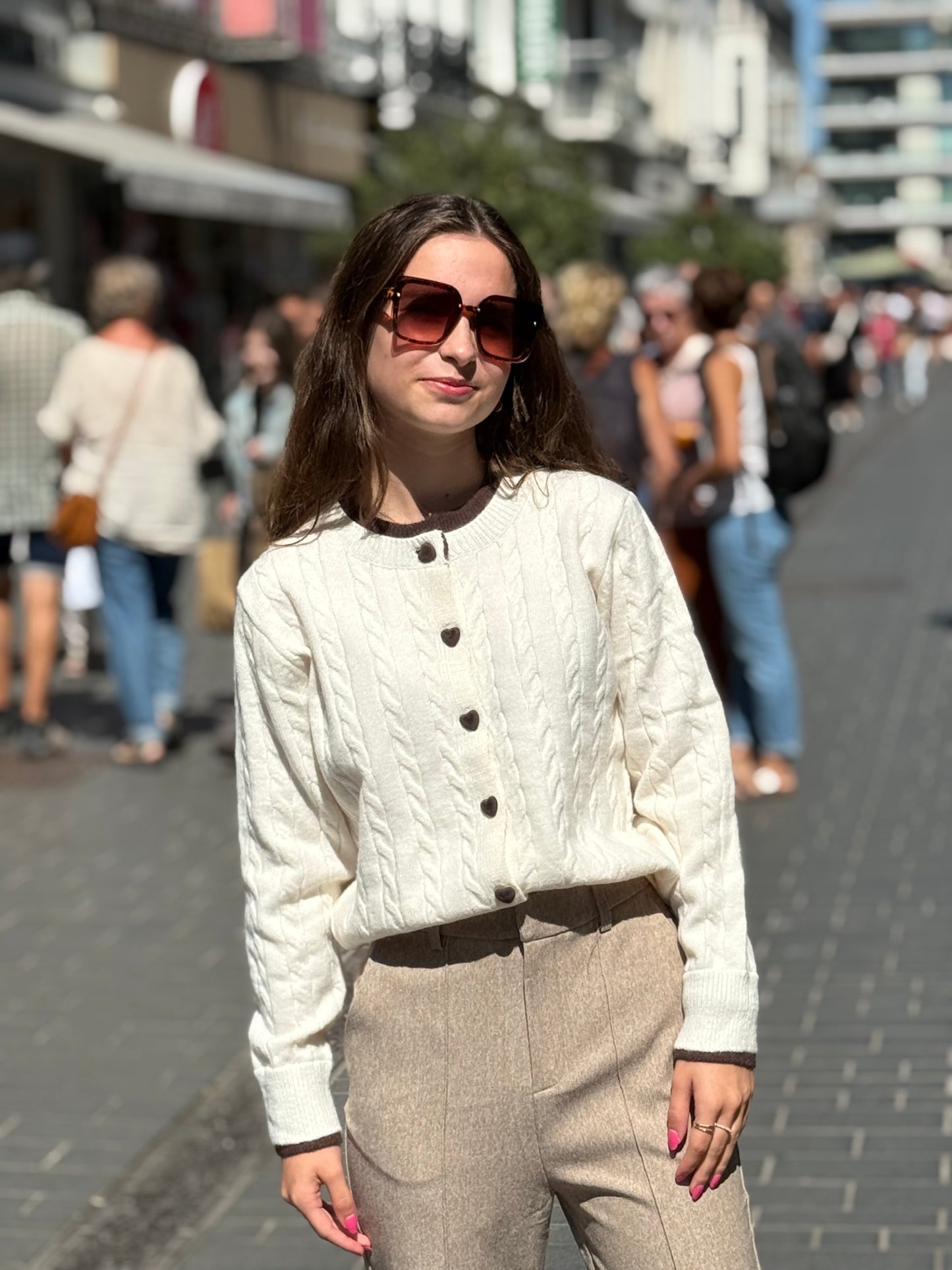 Pull Belinda beige