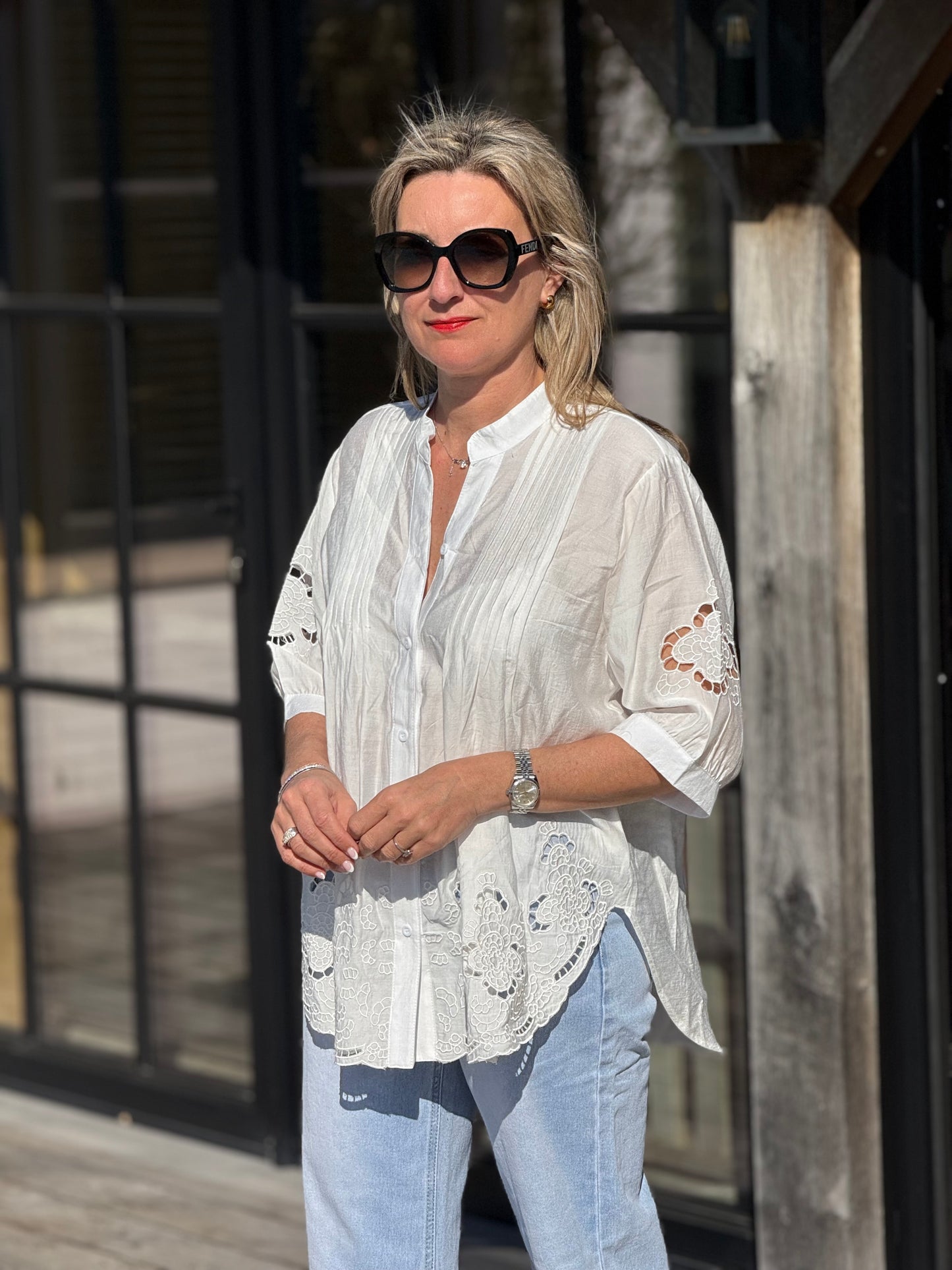 Blouse Ayda wit