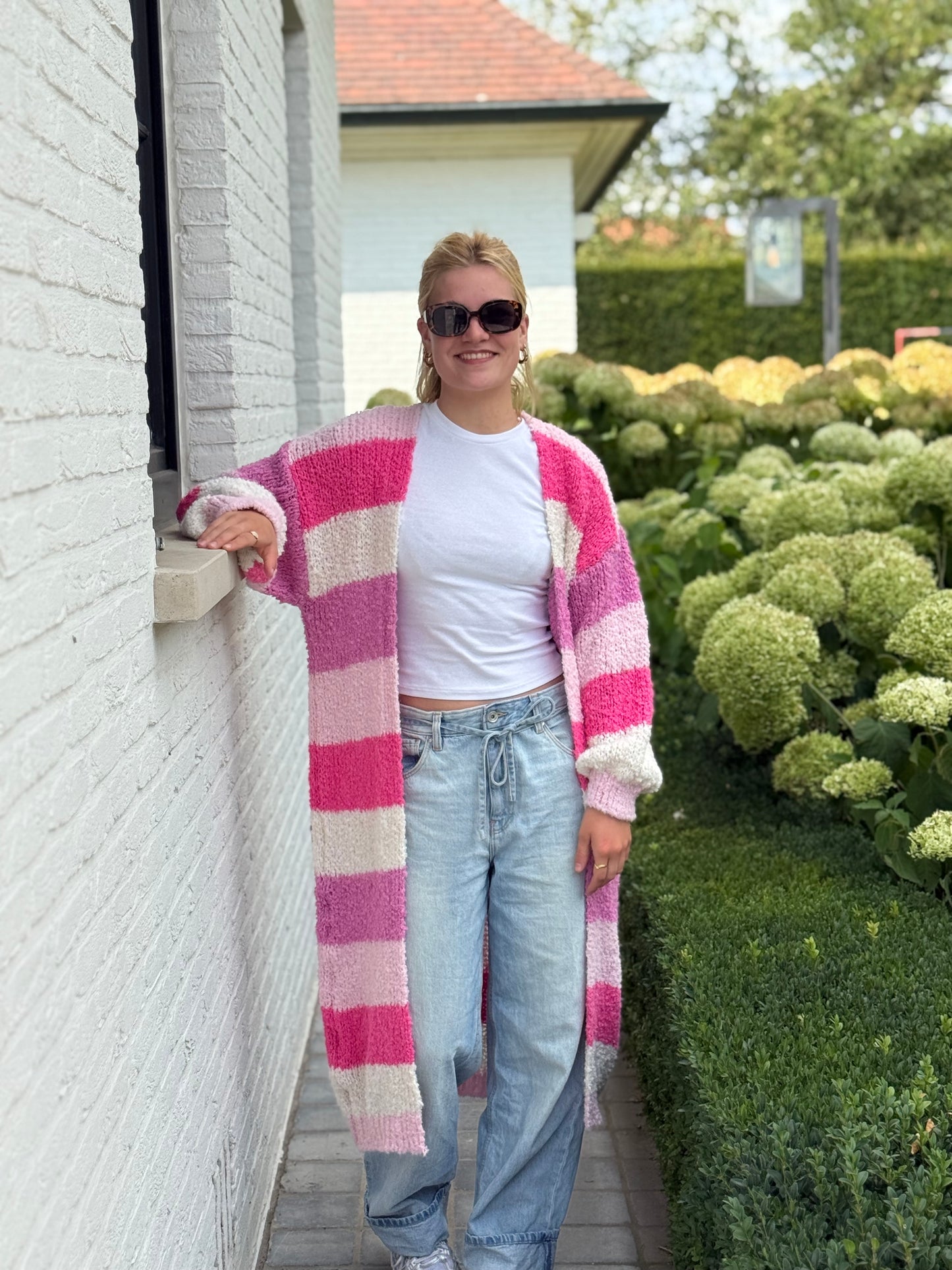 Gilet Bruzzi roze