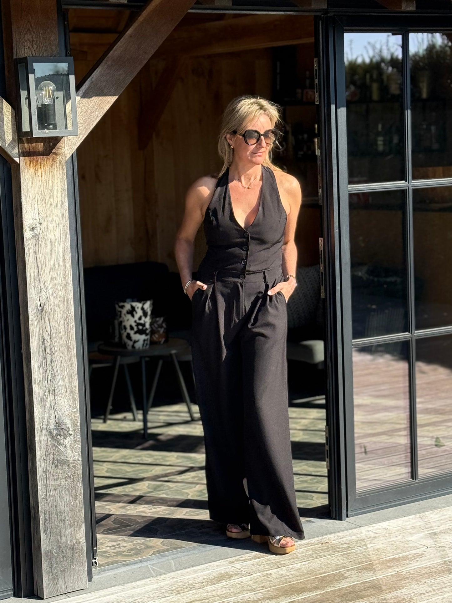 Jumpsuit Aletta zwart