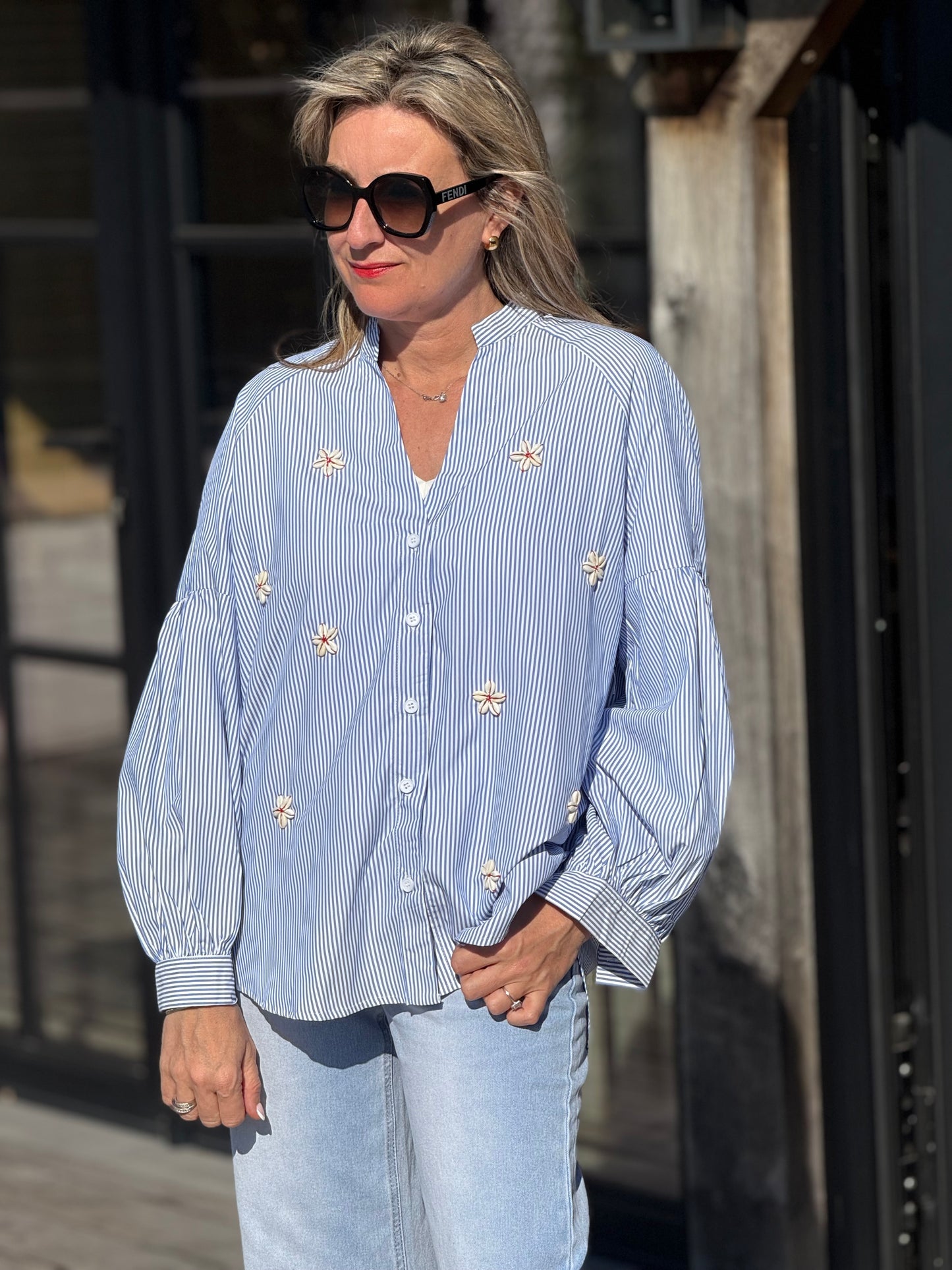 Blouse Albello gestreept