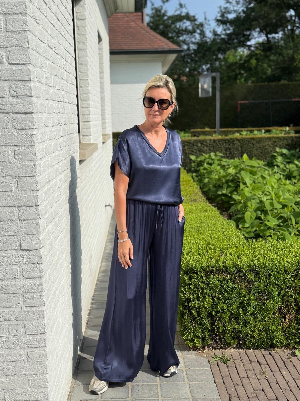 Broek Avina blauw