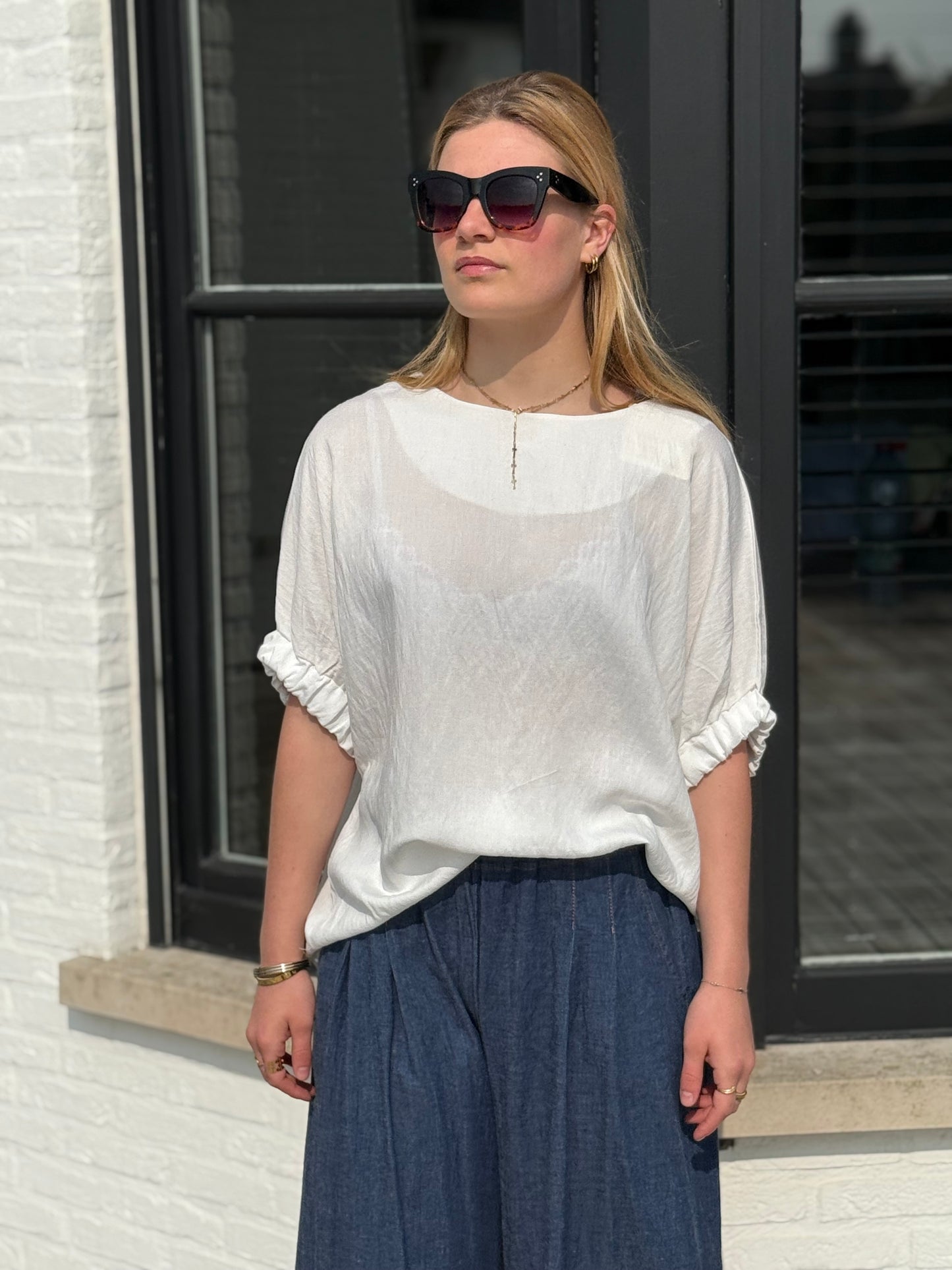 Blouse Antella wit