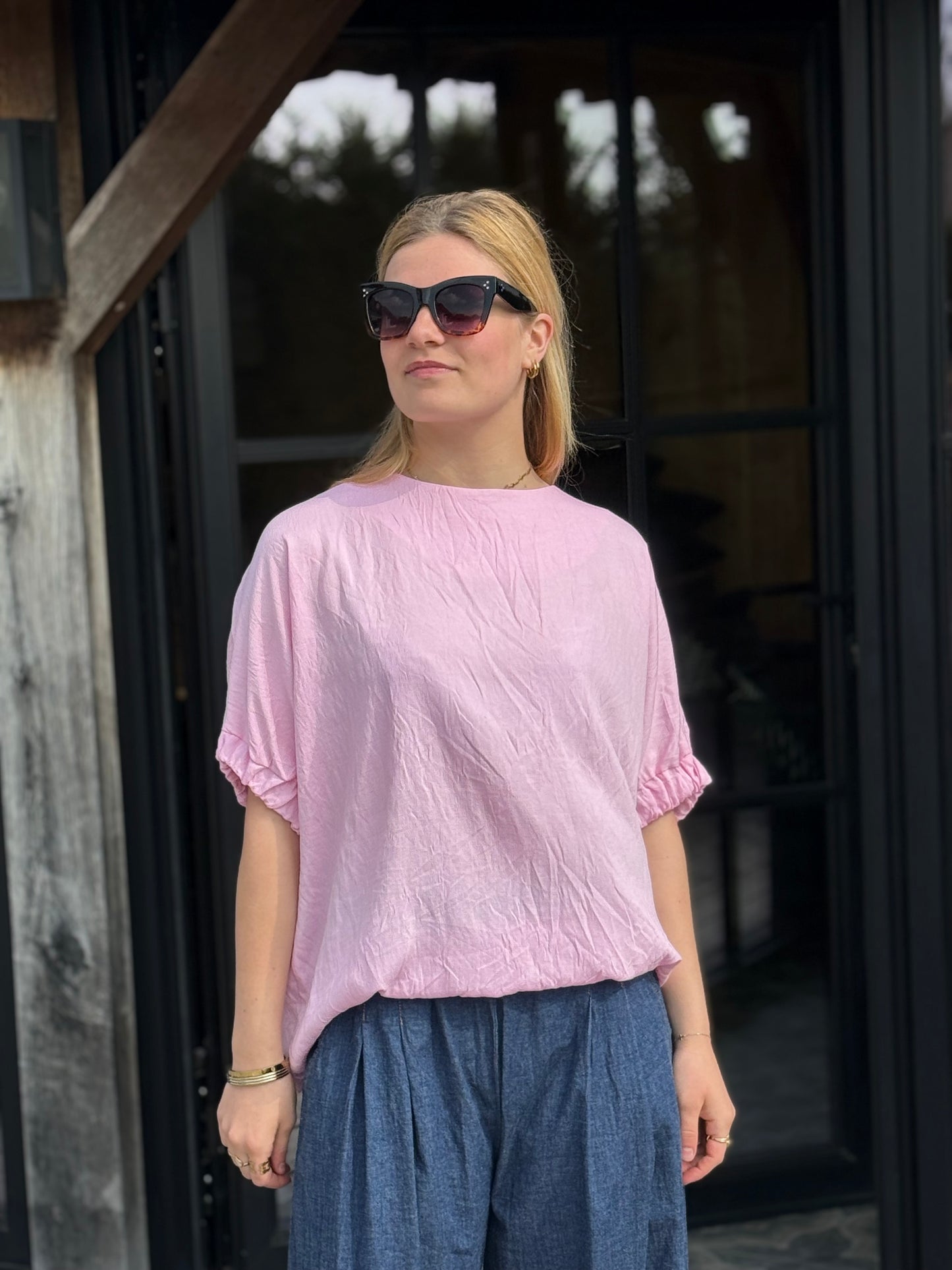 Blouse Antella roze