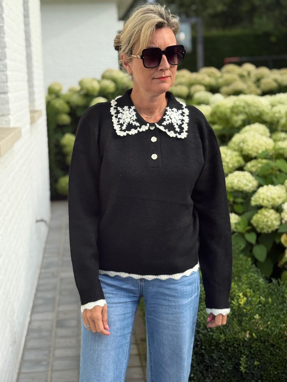 Pull Bernit zwart