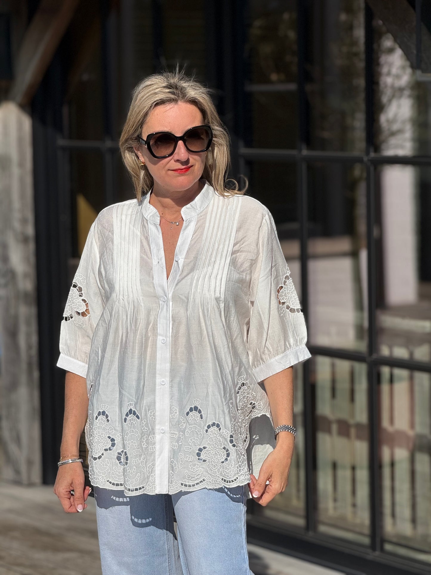Blouse Ayda wit