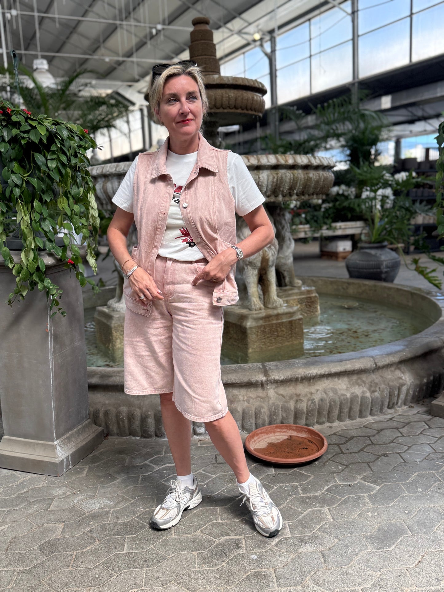 Jeans bermuda Aida