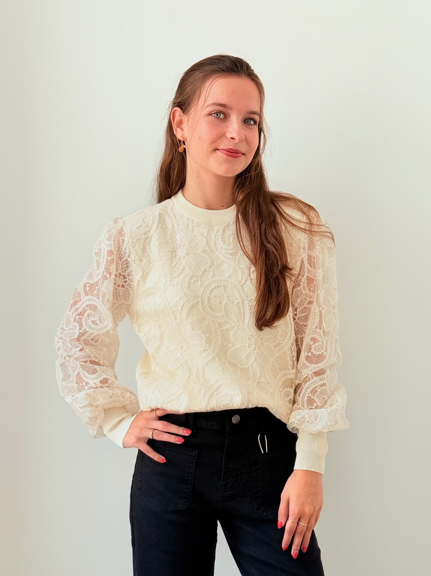 Pull Birgit beige