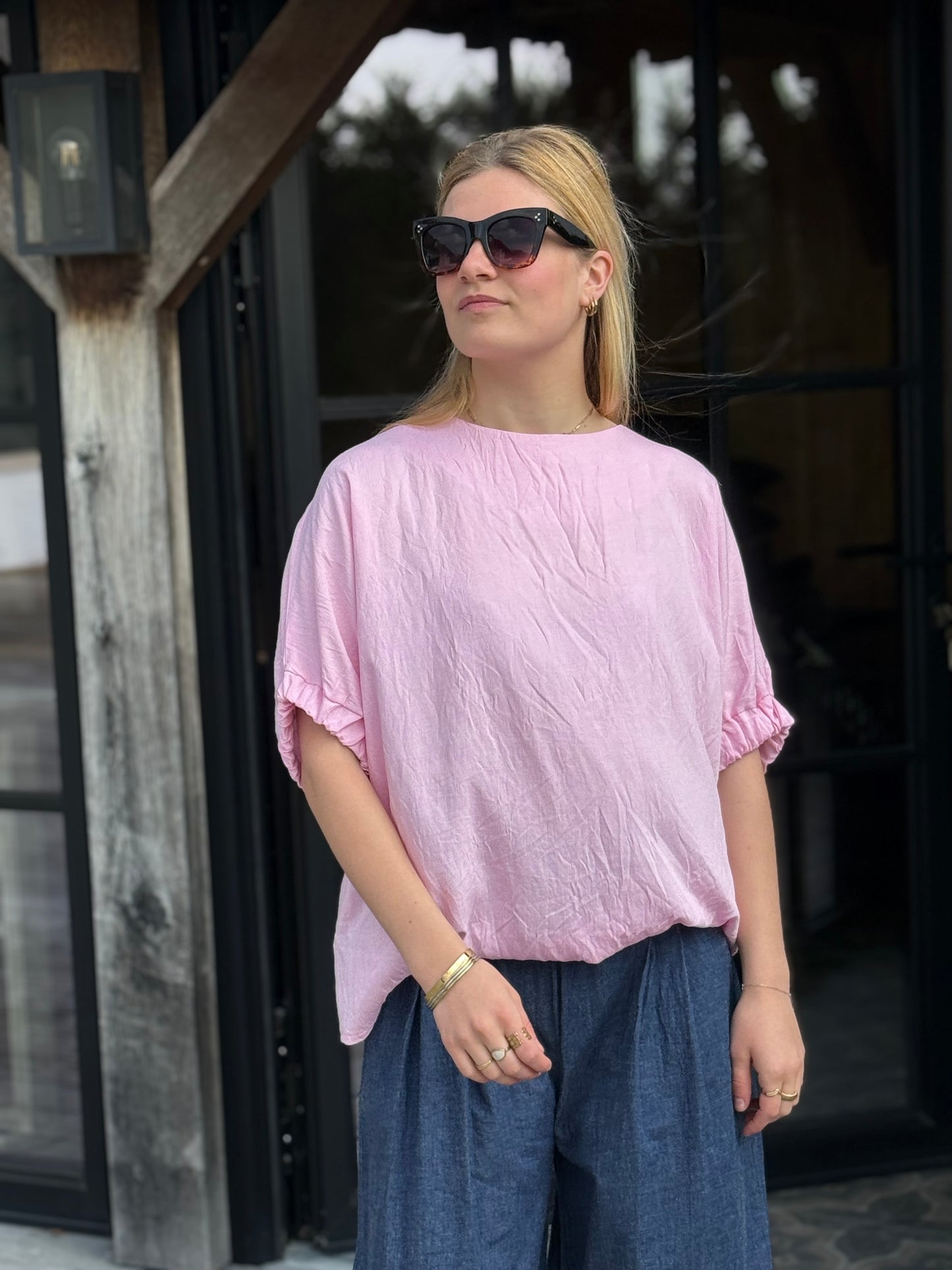 Blouse Antella roze