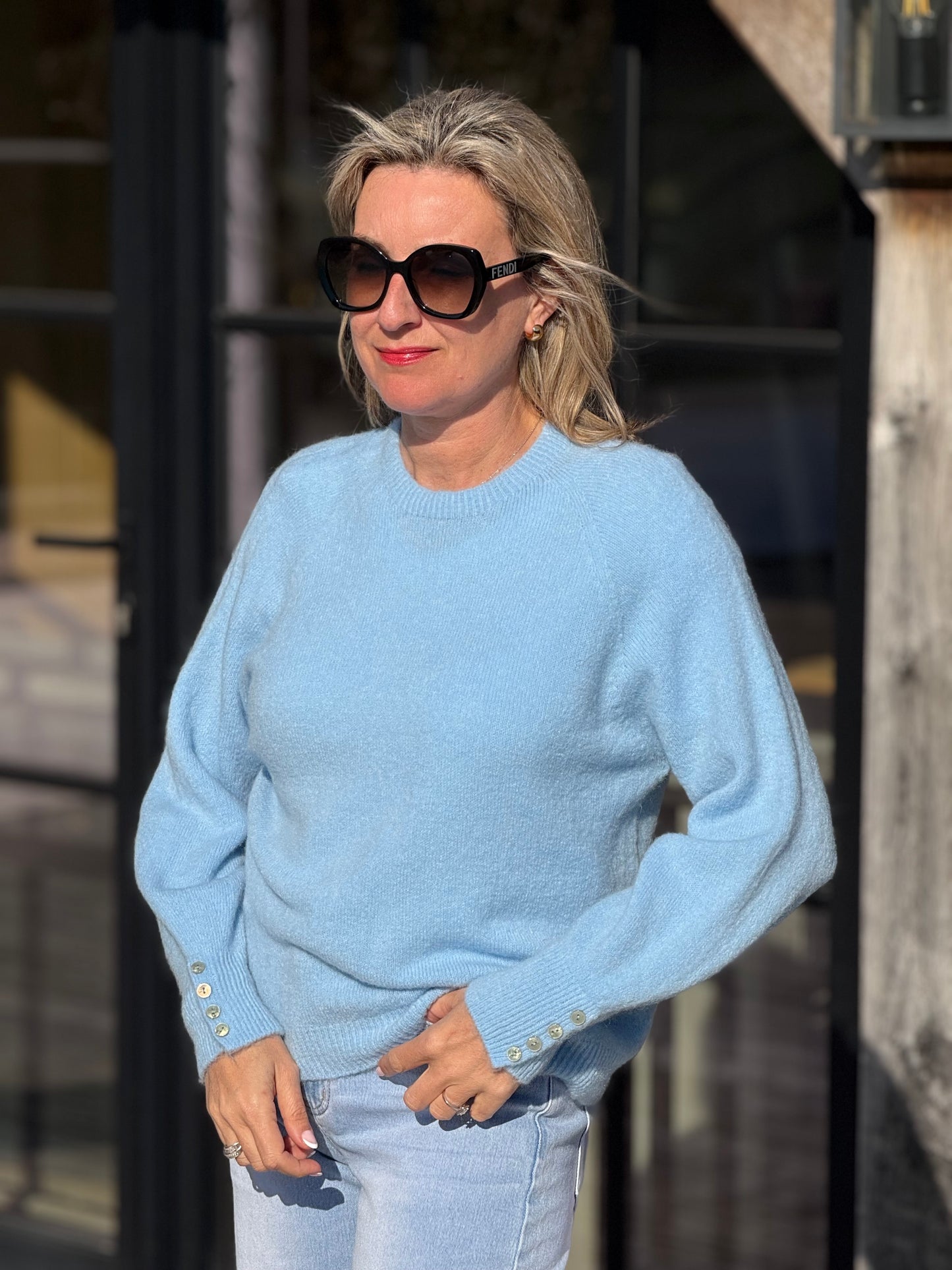 Pull Alena blauw