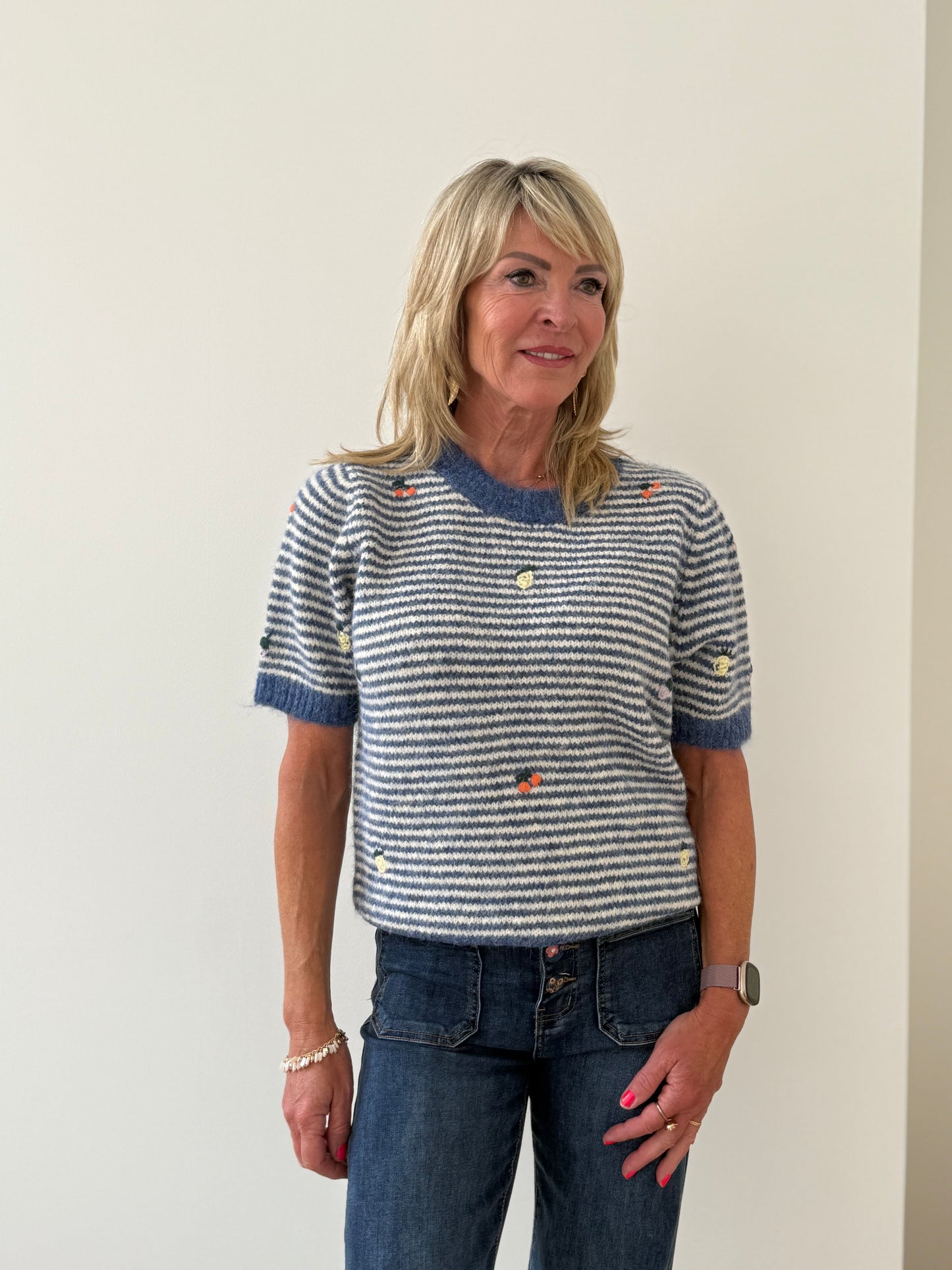 Pull Bibi blauw