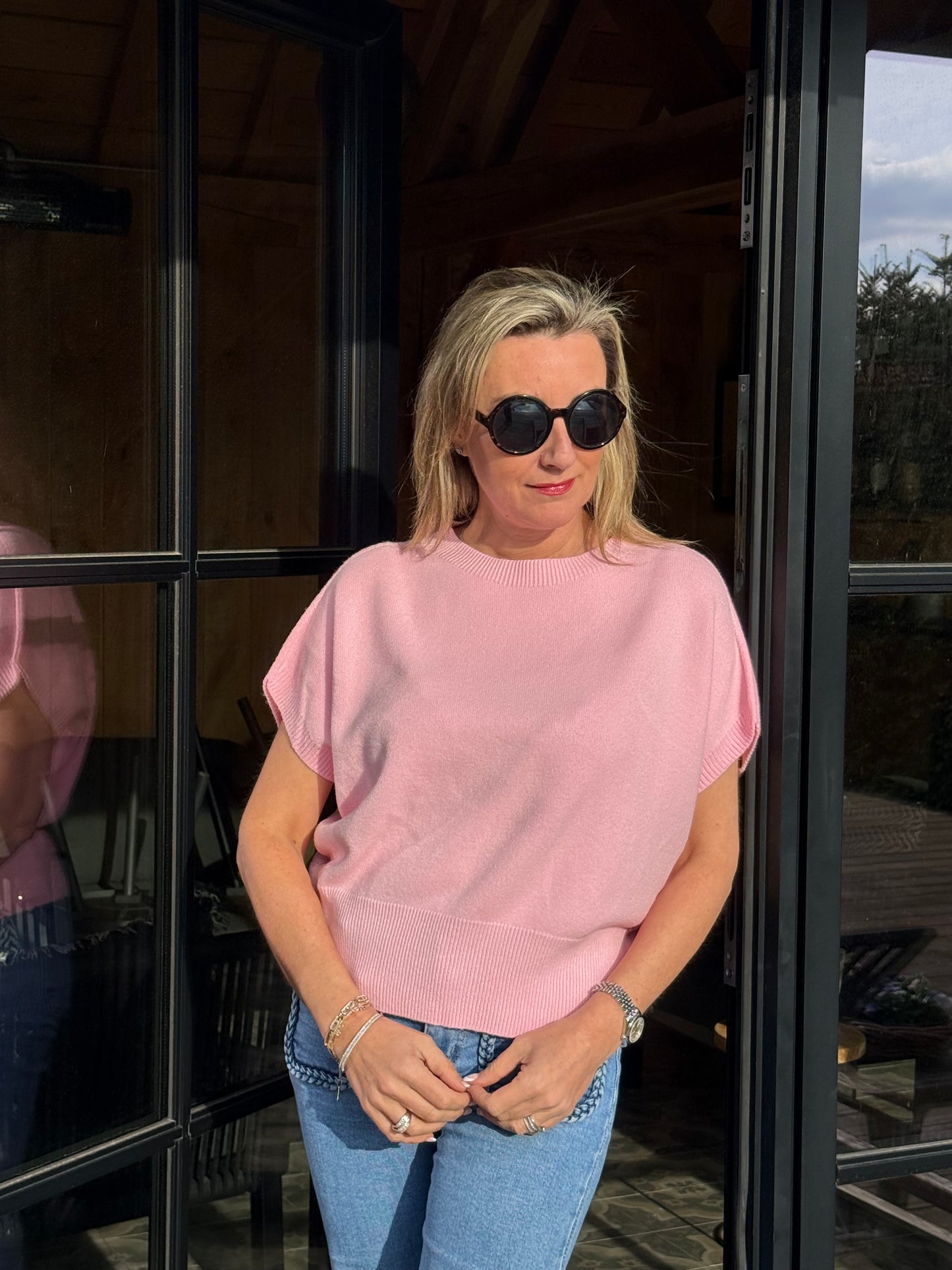 Tricot trui Cosy Pink