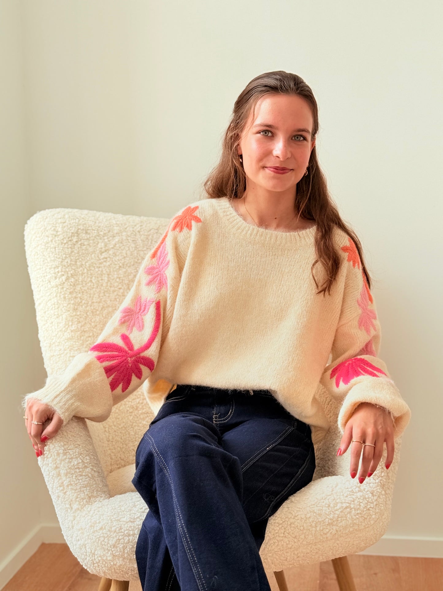 Pull Britt beige