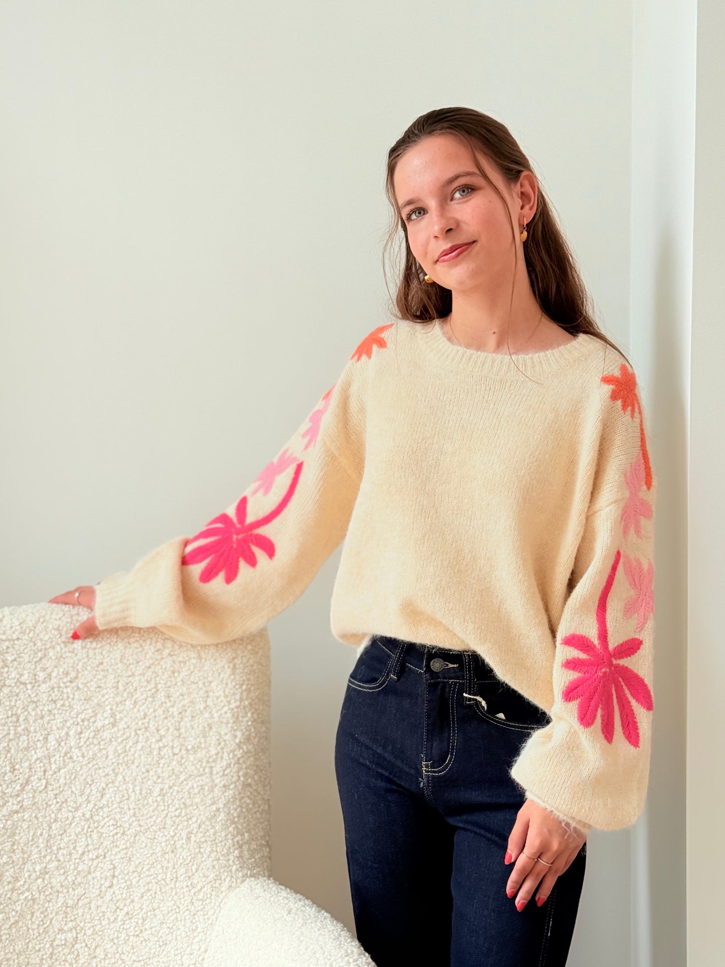 Pull Britt beige