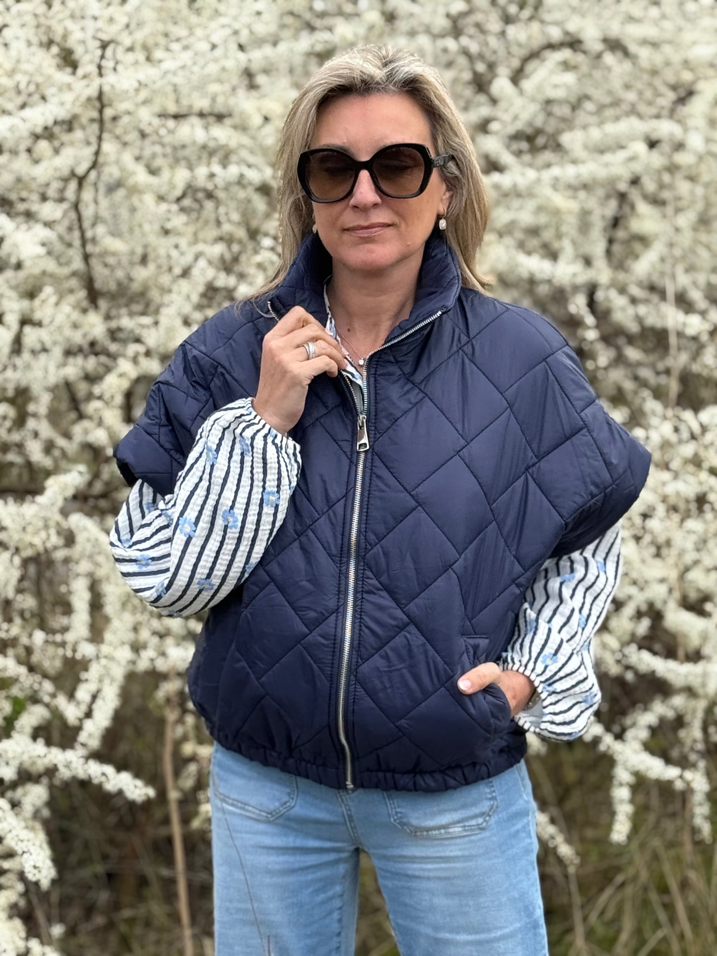 Bodywarmer Alfa Navy