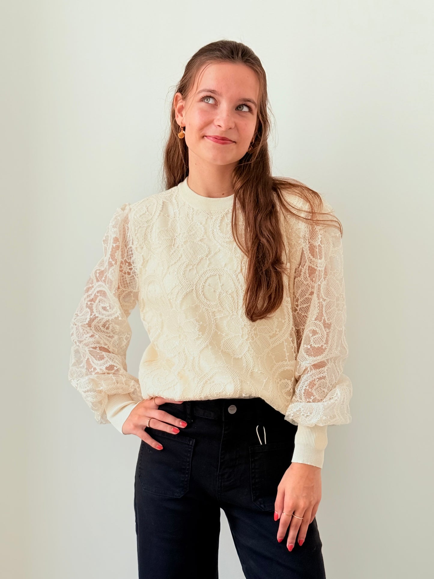 Pull Birgit beige