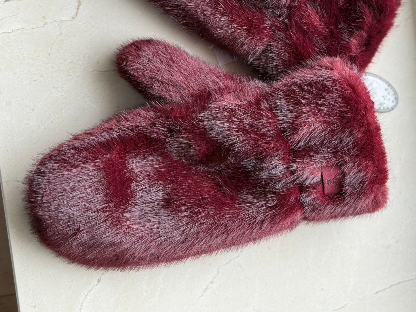 Handschoen Bine burgundy