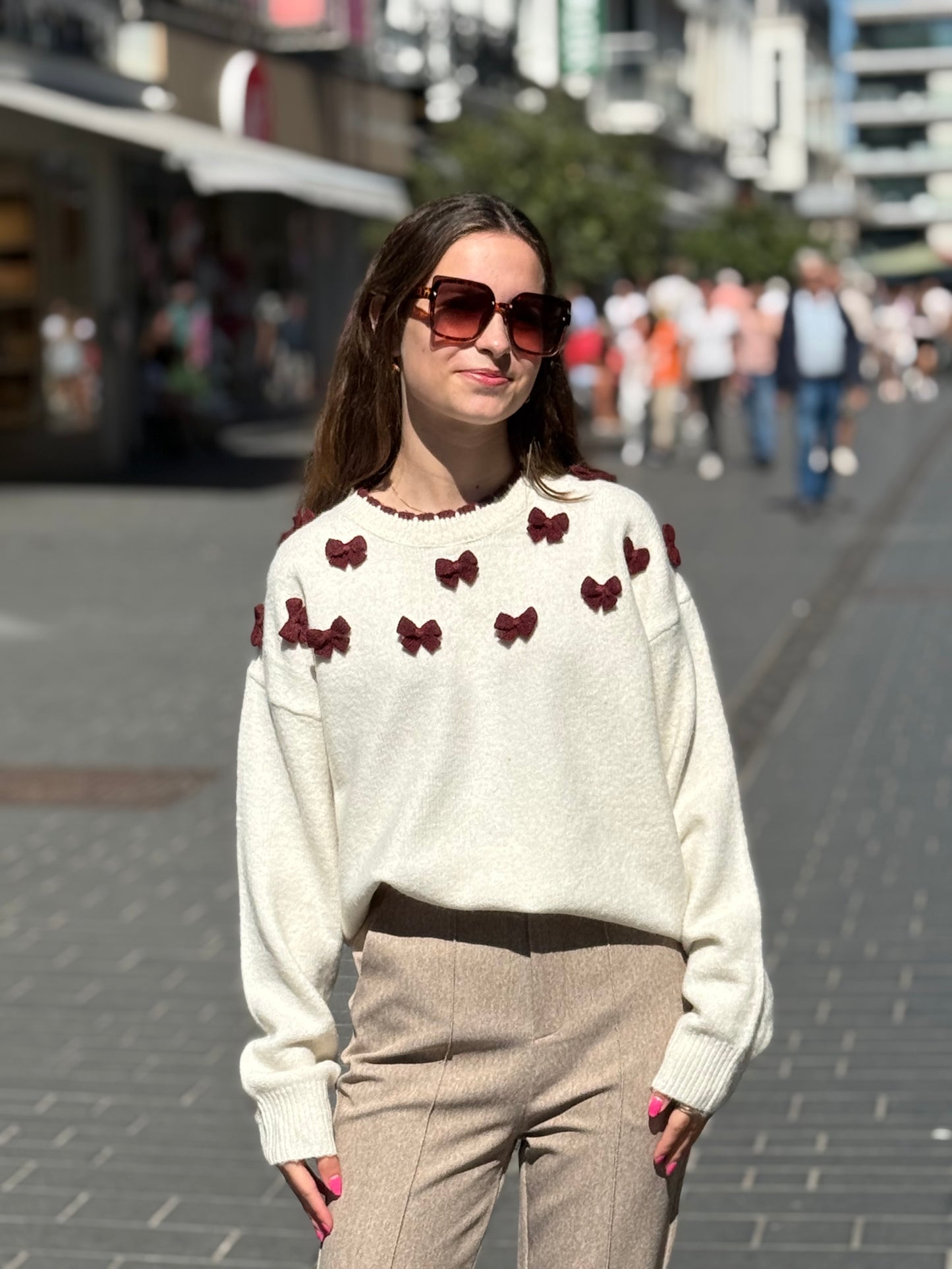Pull Bella Burgundy