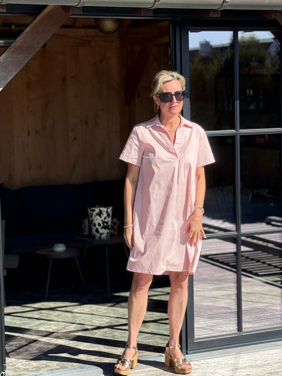 Kleed Agnes roze