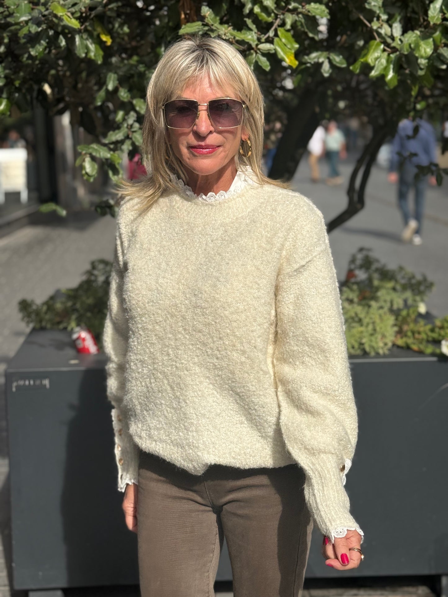 Pull Beaudine beige