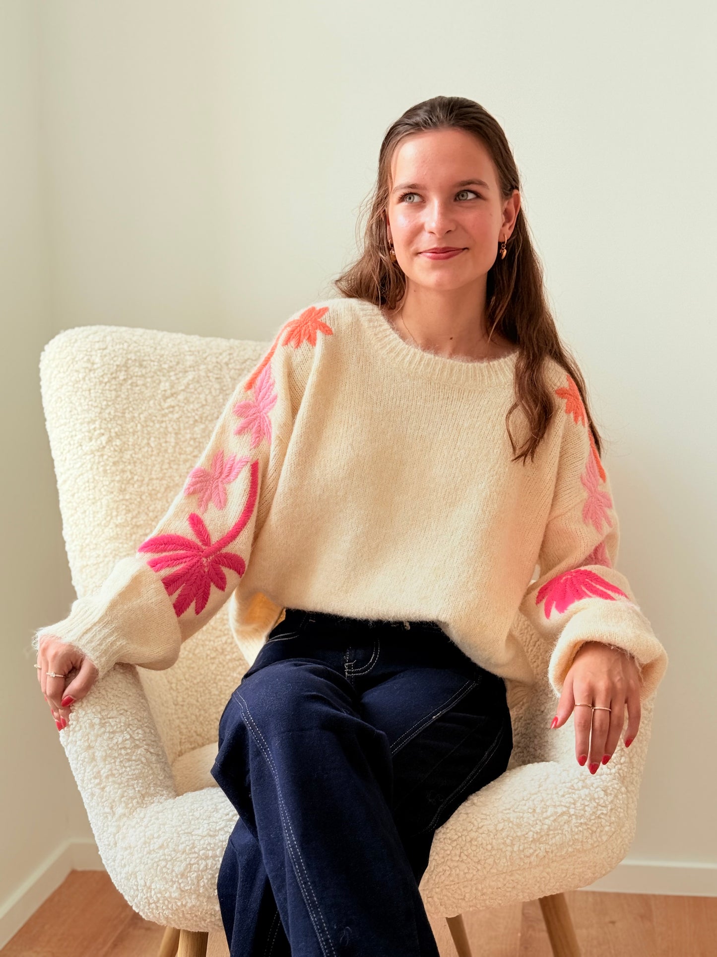 Pull Britt beige
