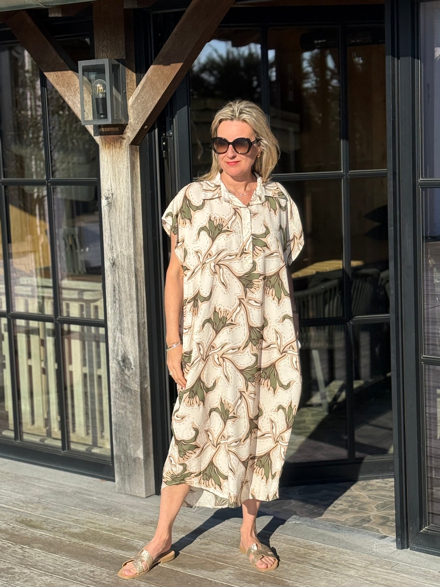 Kleed Alison khaki
