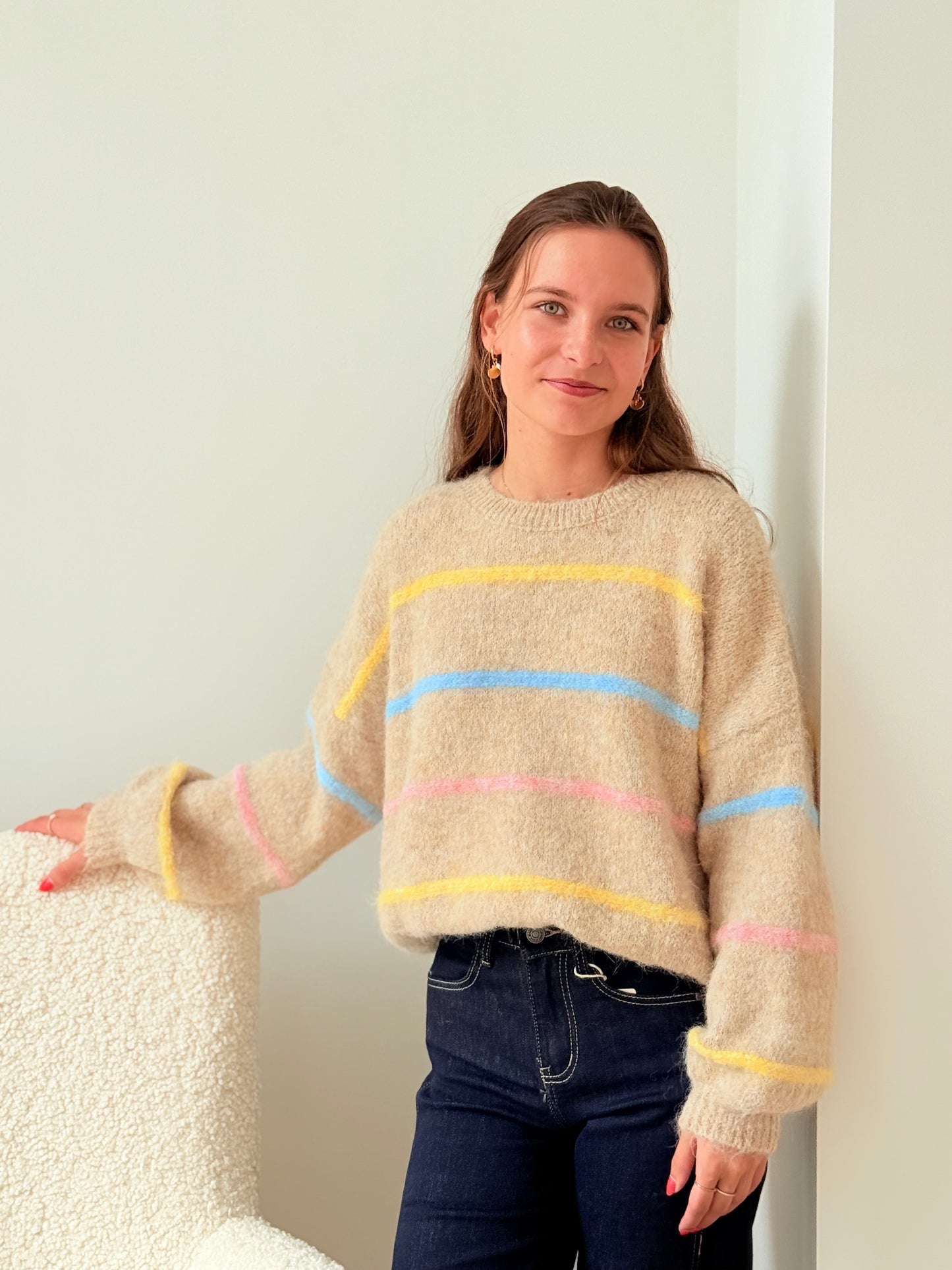 Pull Brigitte Camel