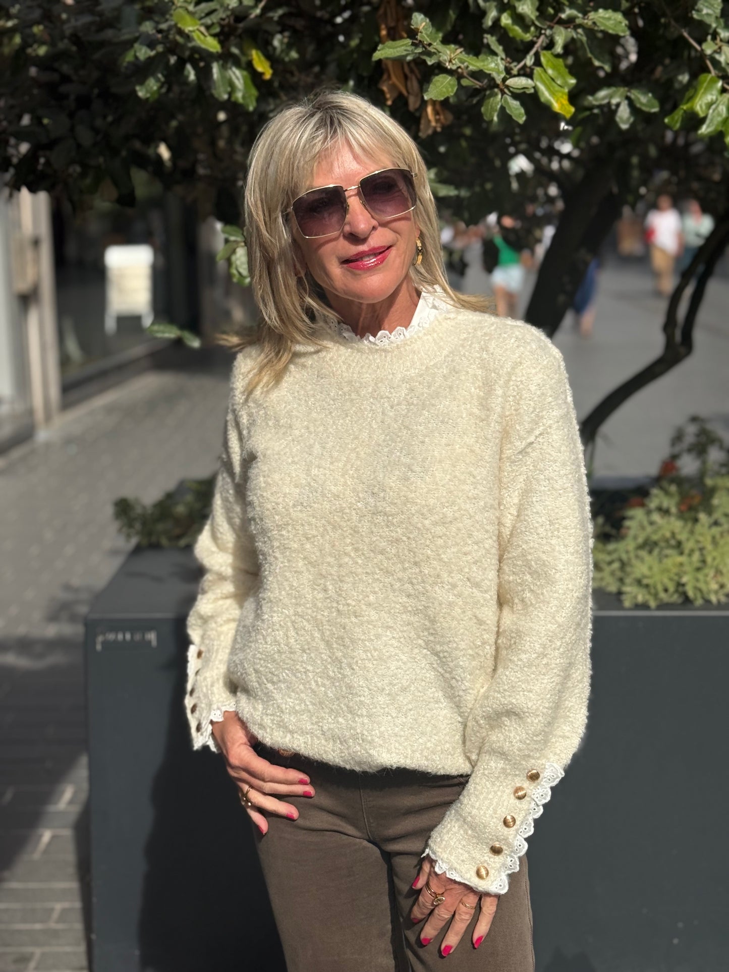 Pull Beaudine beige