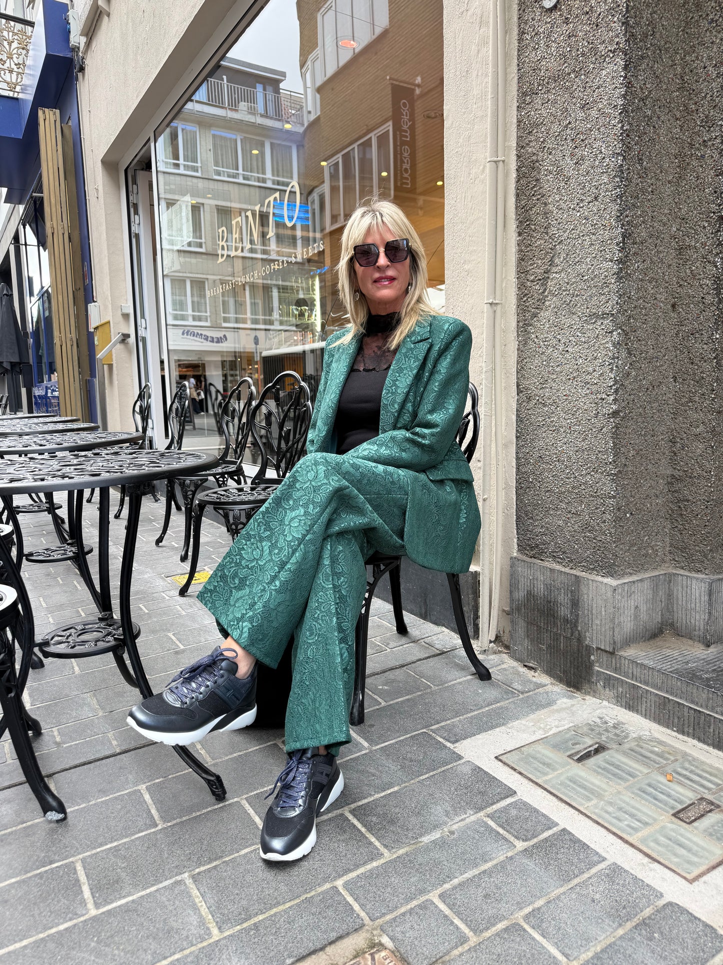 Kostuum Brianda Gucci groen