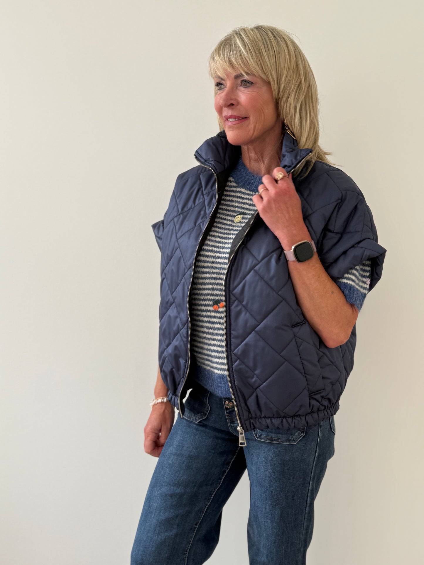 Bodywarmer Betty navy