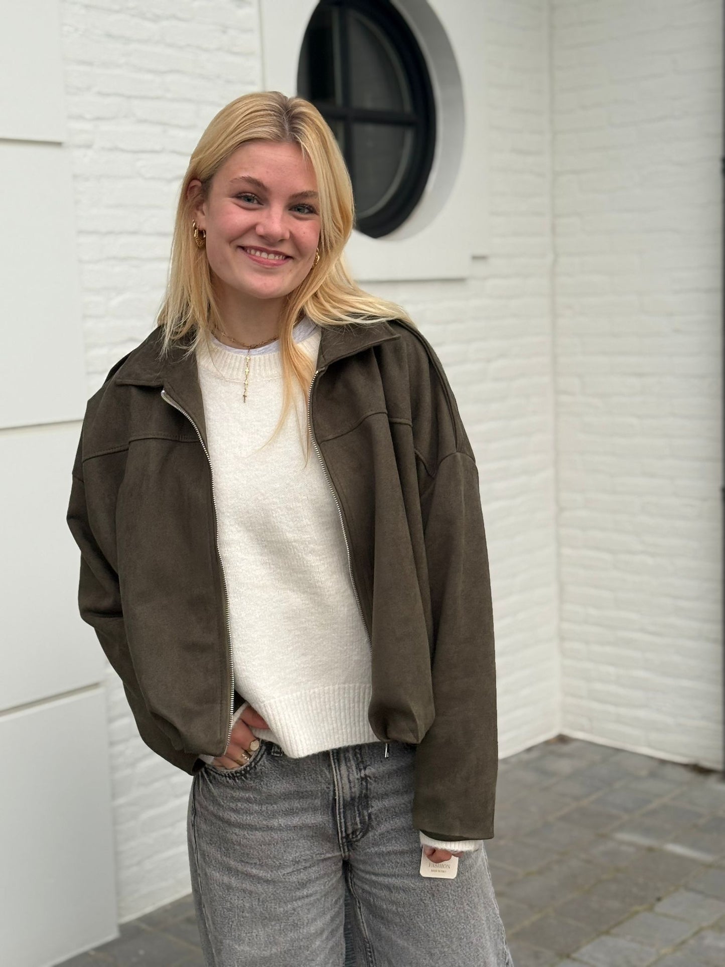 Jacket Belia khaki