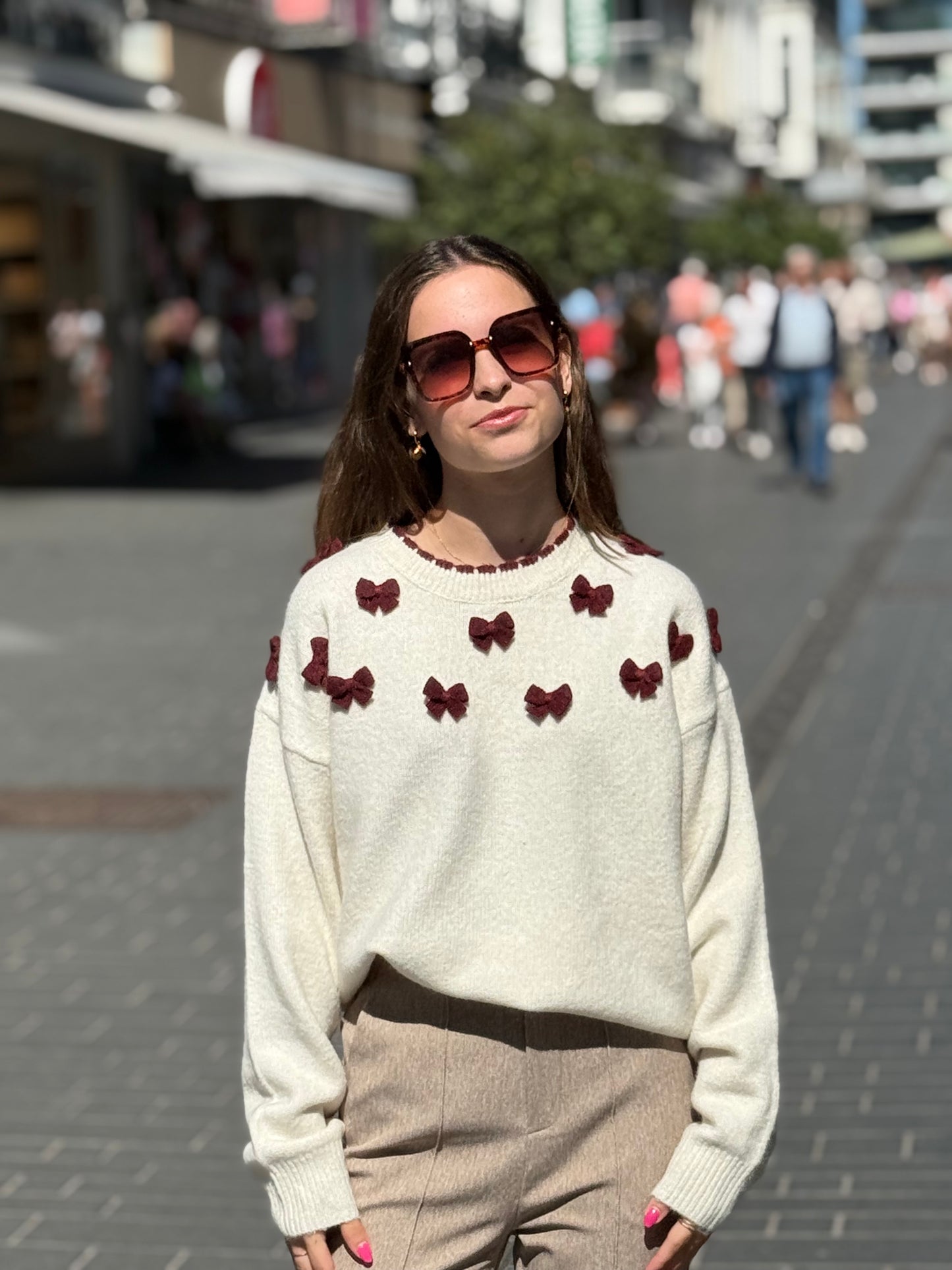 Pull Bella Burgundy
