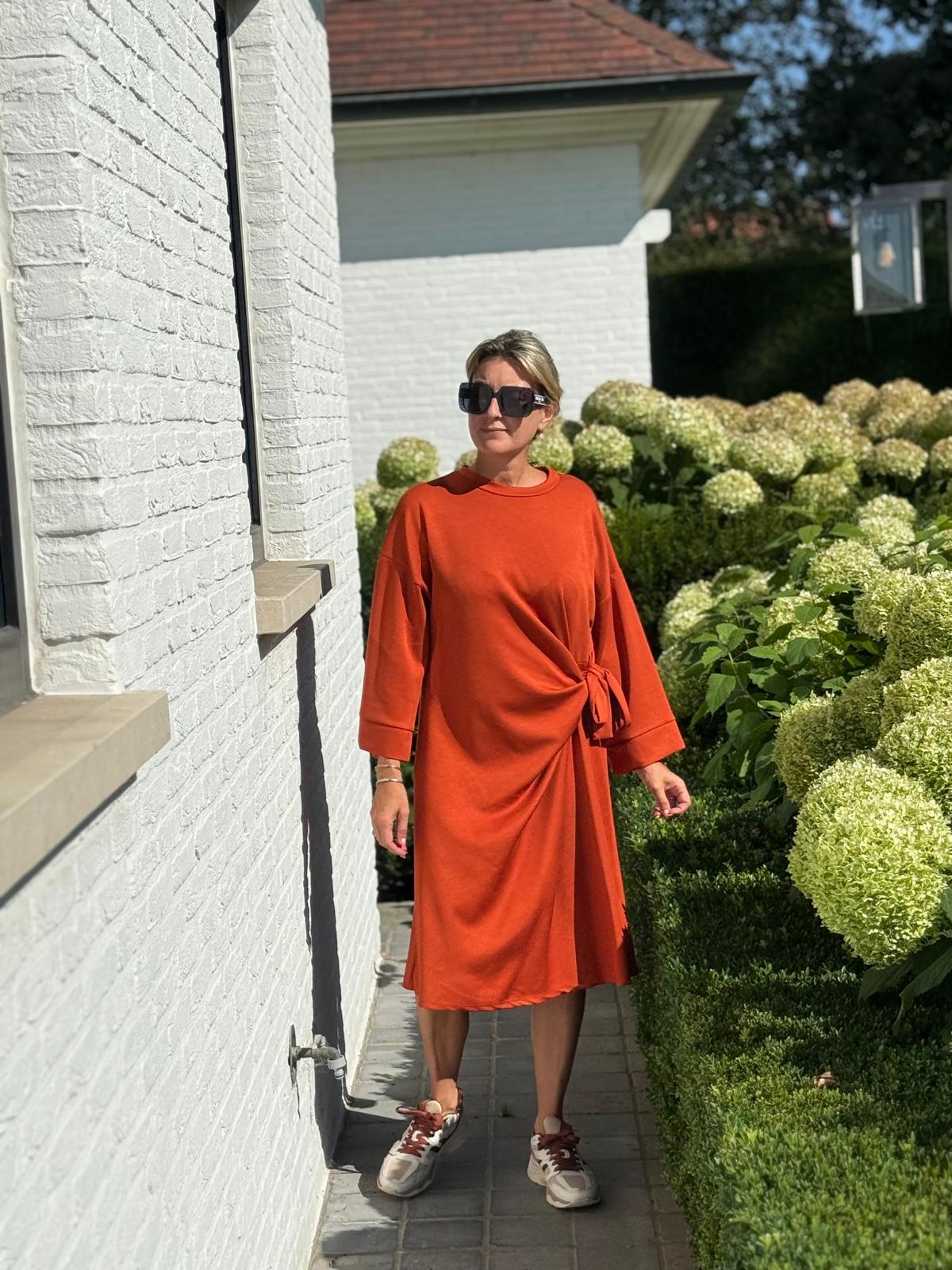 Kleed Bena roestbruin