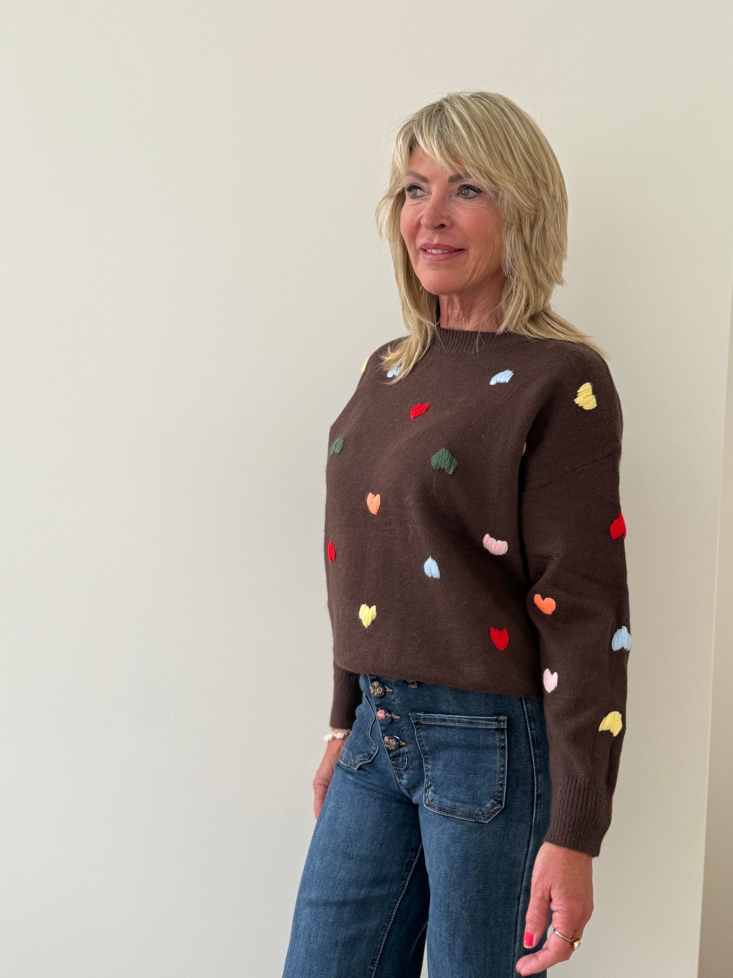 Pull Babette bruin