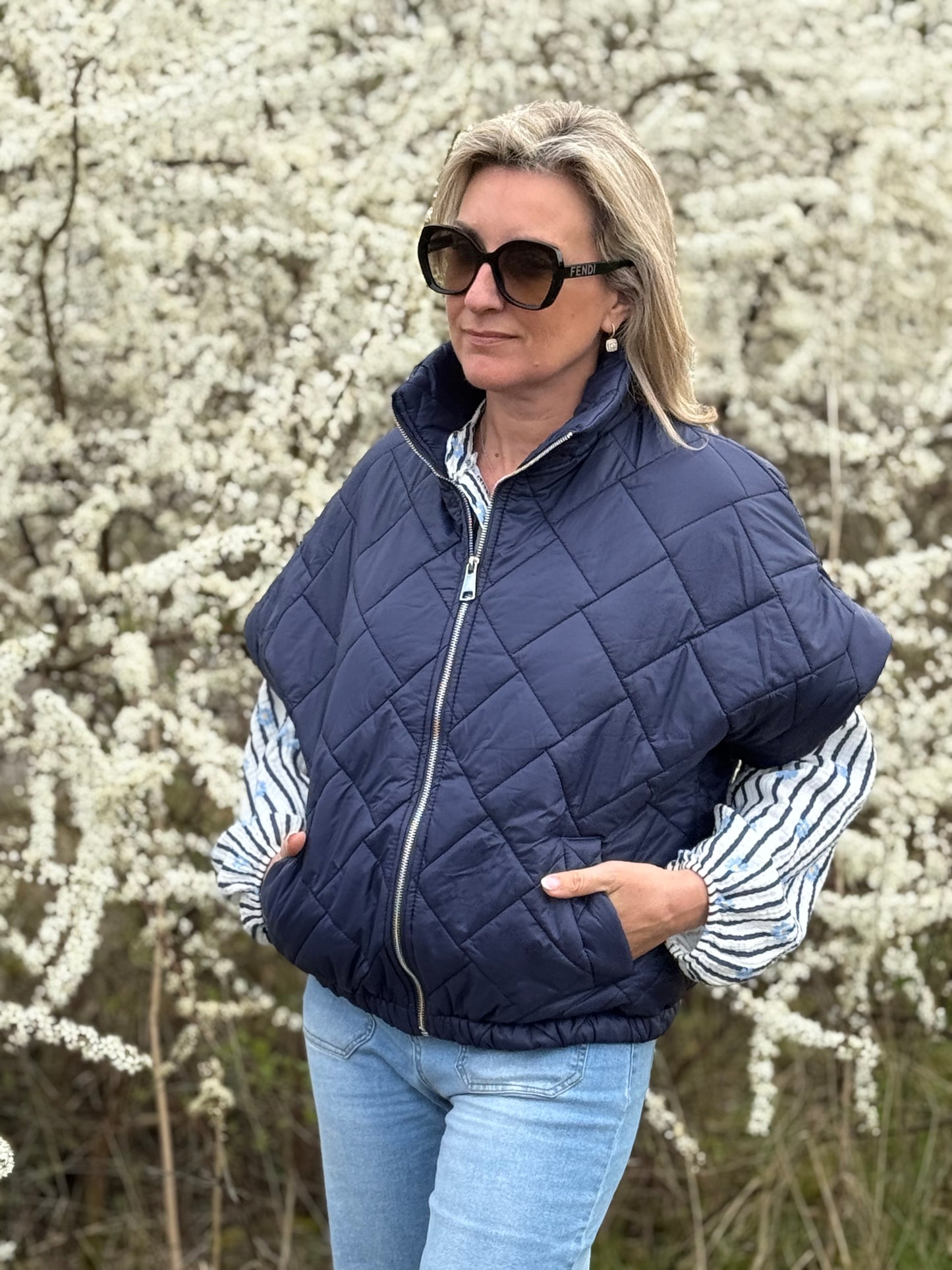 Bodywarmer Alfa Navy