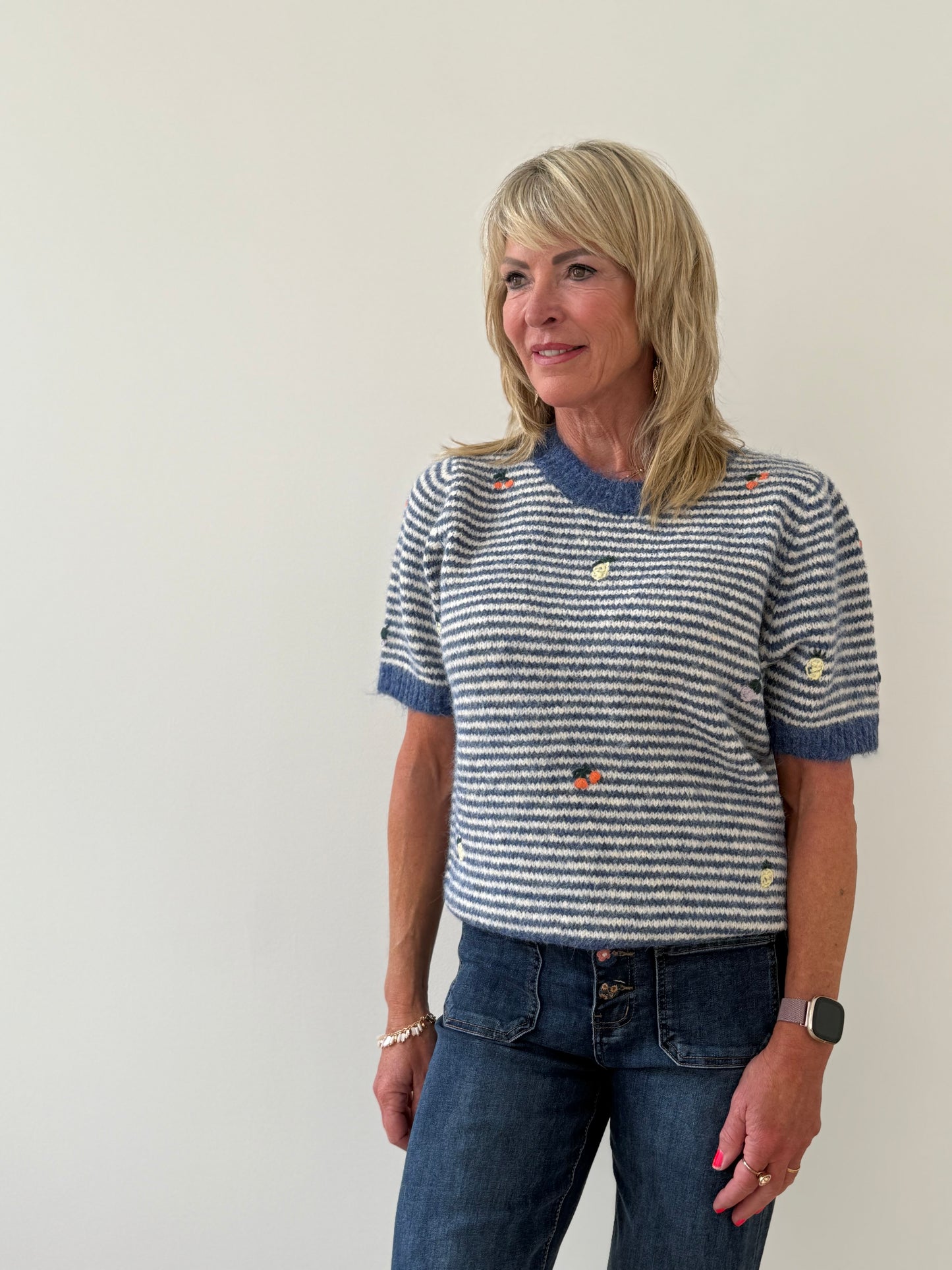 Pull Bibi blauw