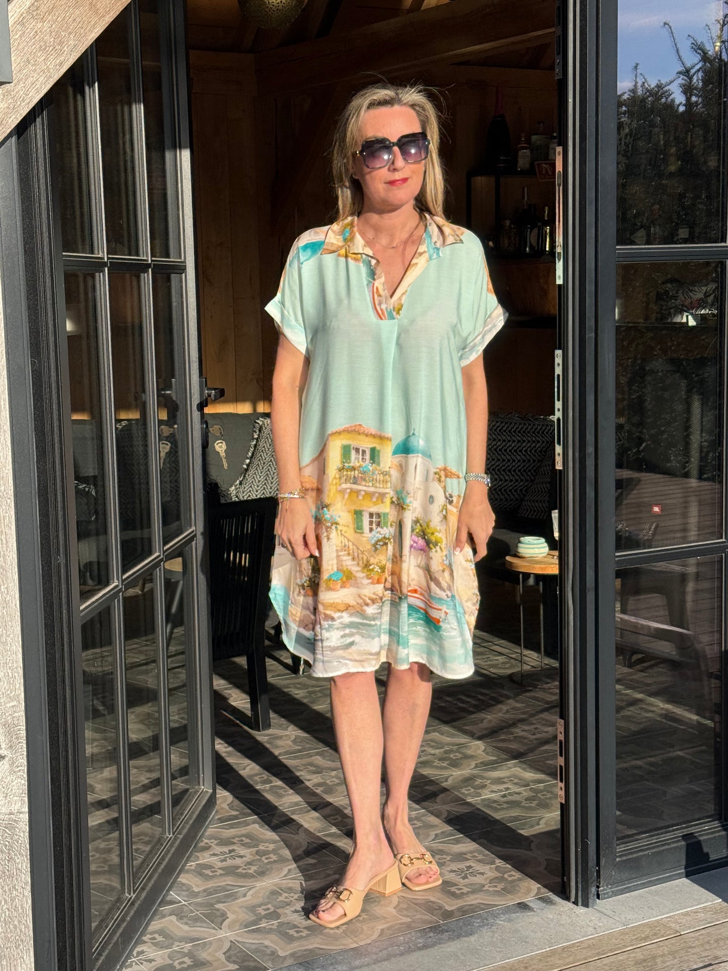 Kleed Cally Mykonos Green