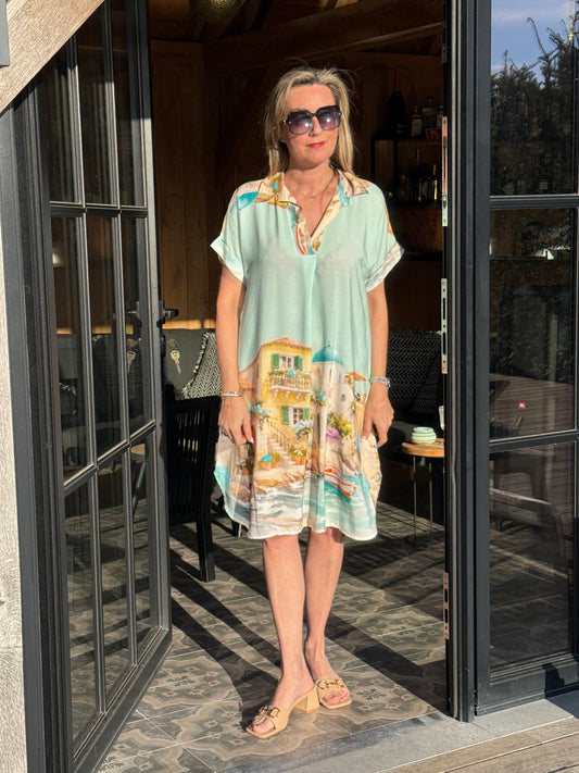 Kleed Cally Mykonos Green