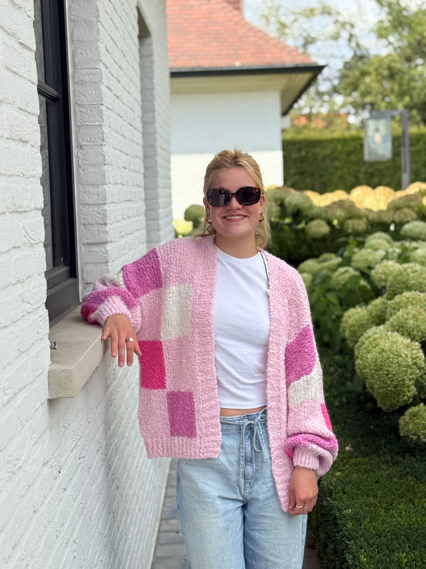 Gilet Bopora roze
