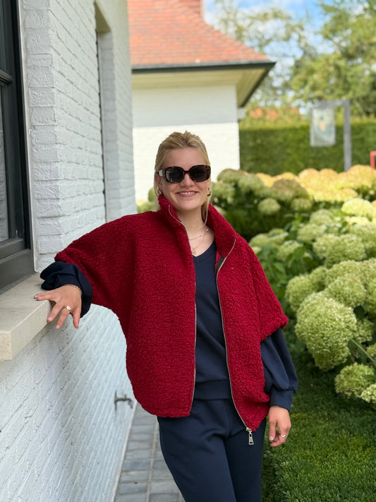 Bodywarmer Burke bordeaux