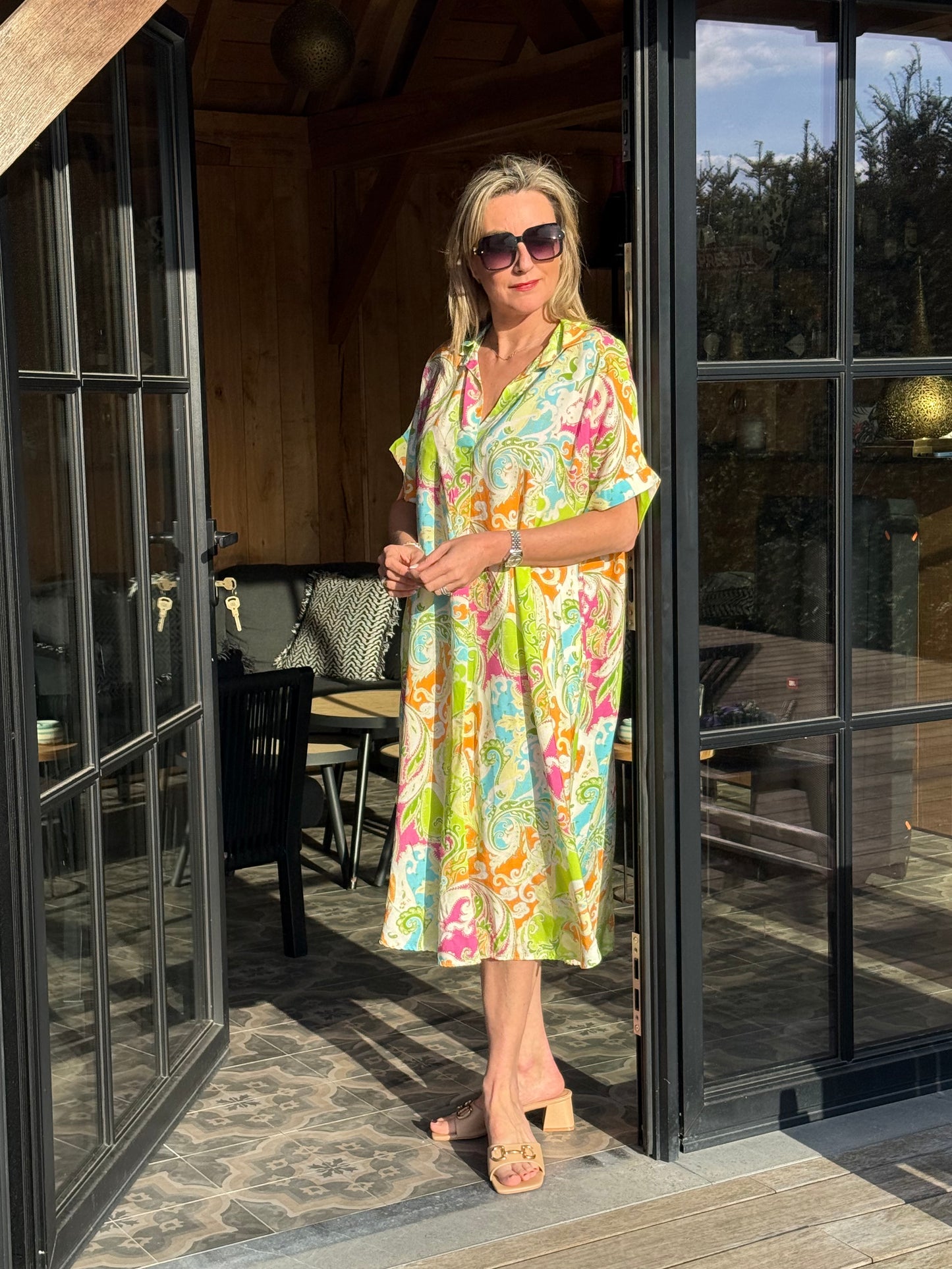 Kleed Candice Cashmire Green