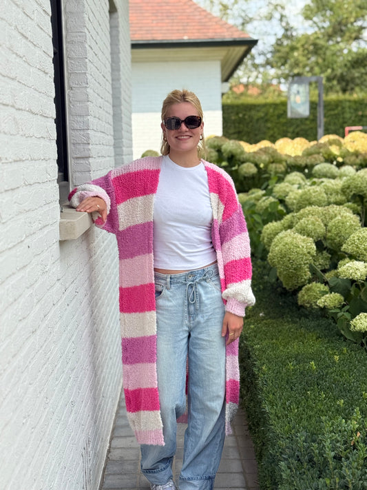 Gilet Bruzzi roze