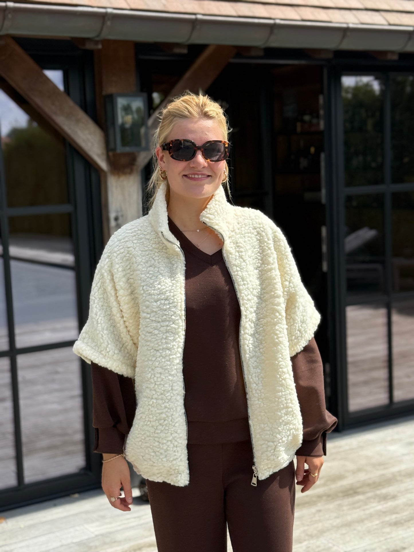 Bodywarmer Burke wit