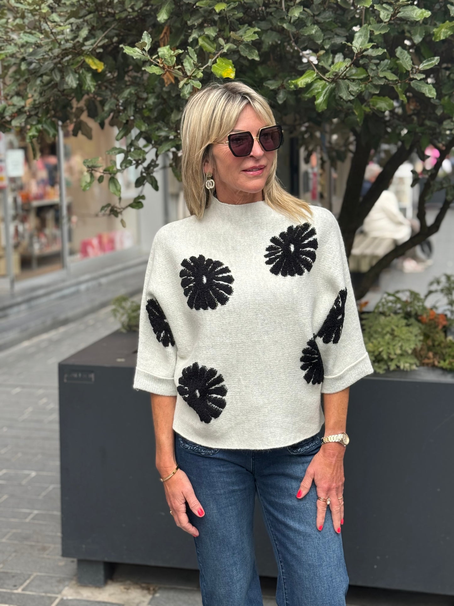 Pull Barda beige