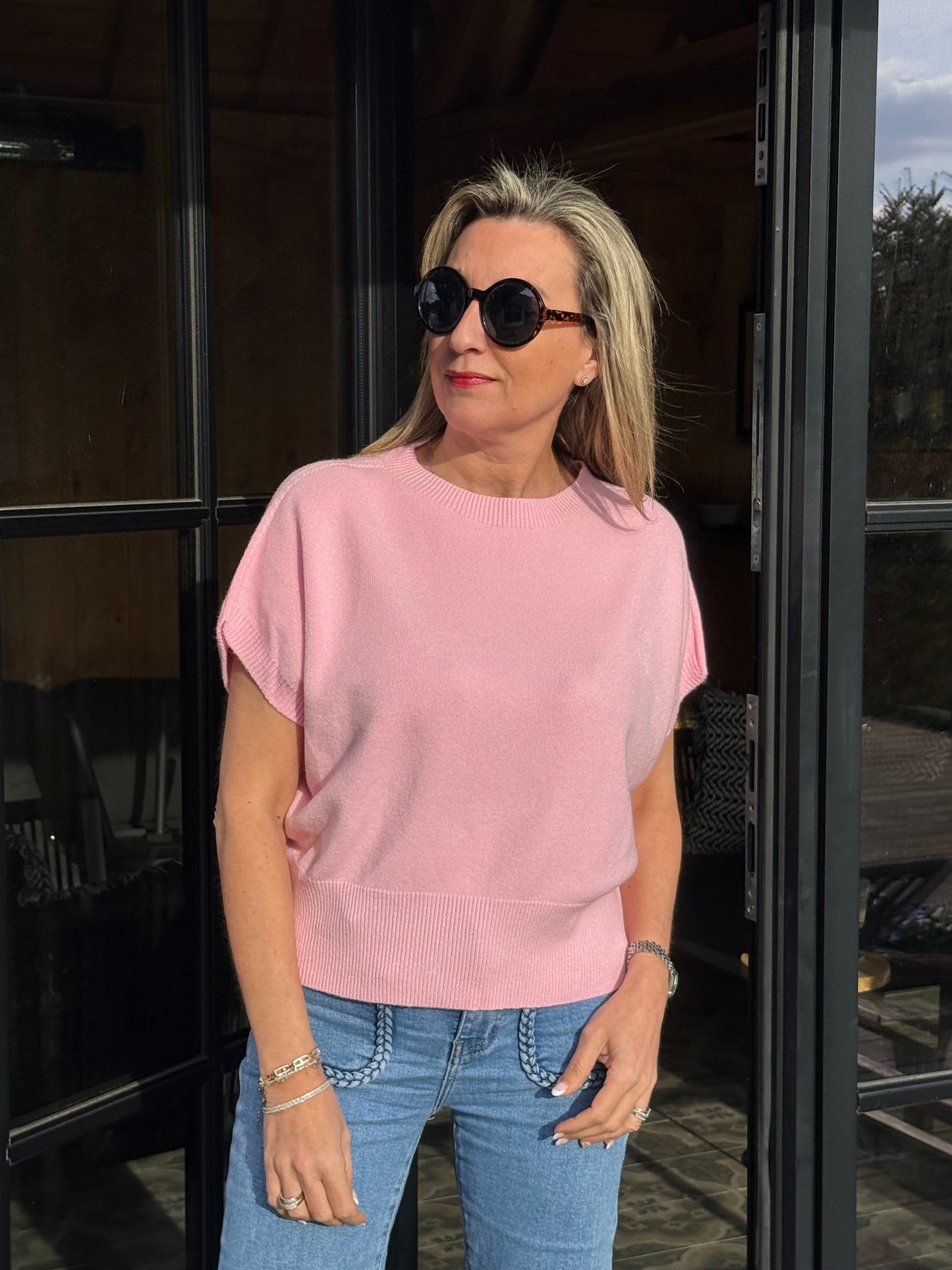 Tricot trui Cosy Pink