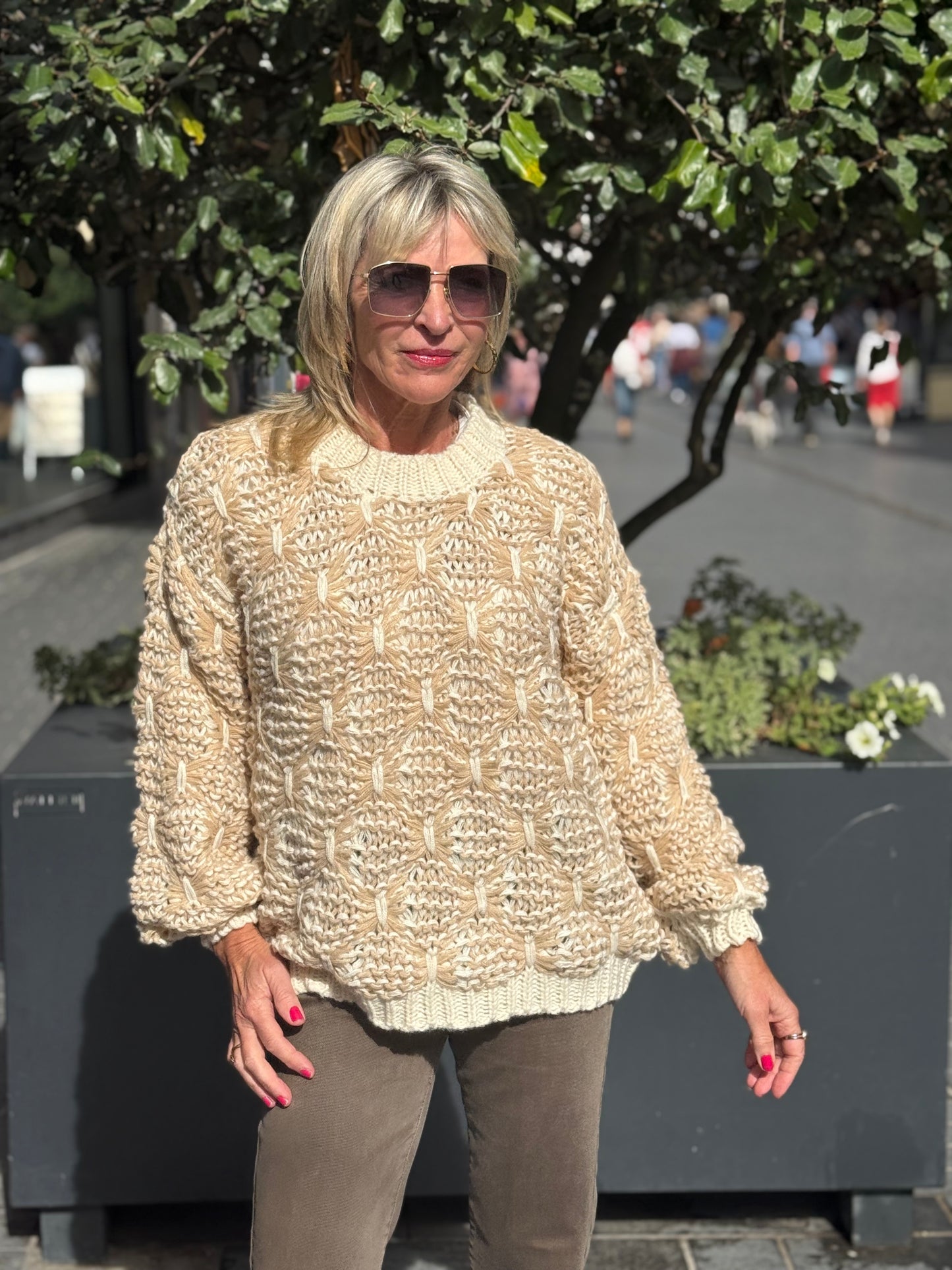 Pull Bahar beige